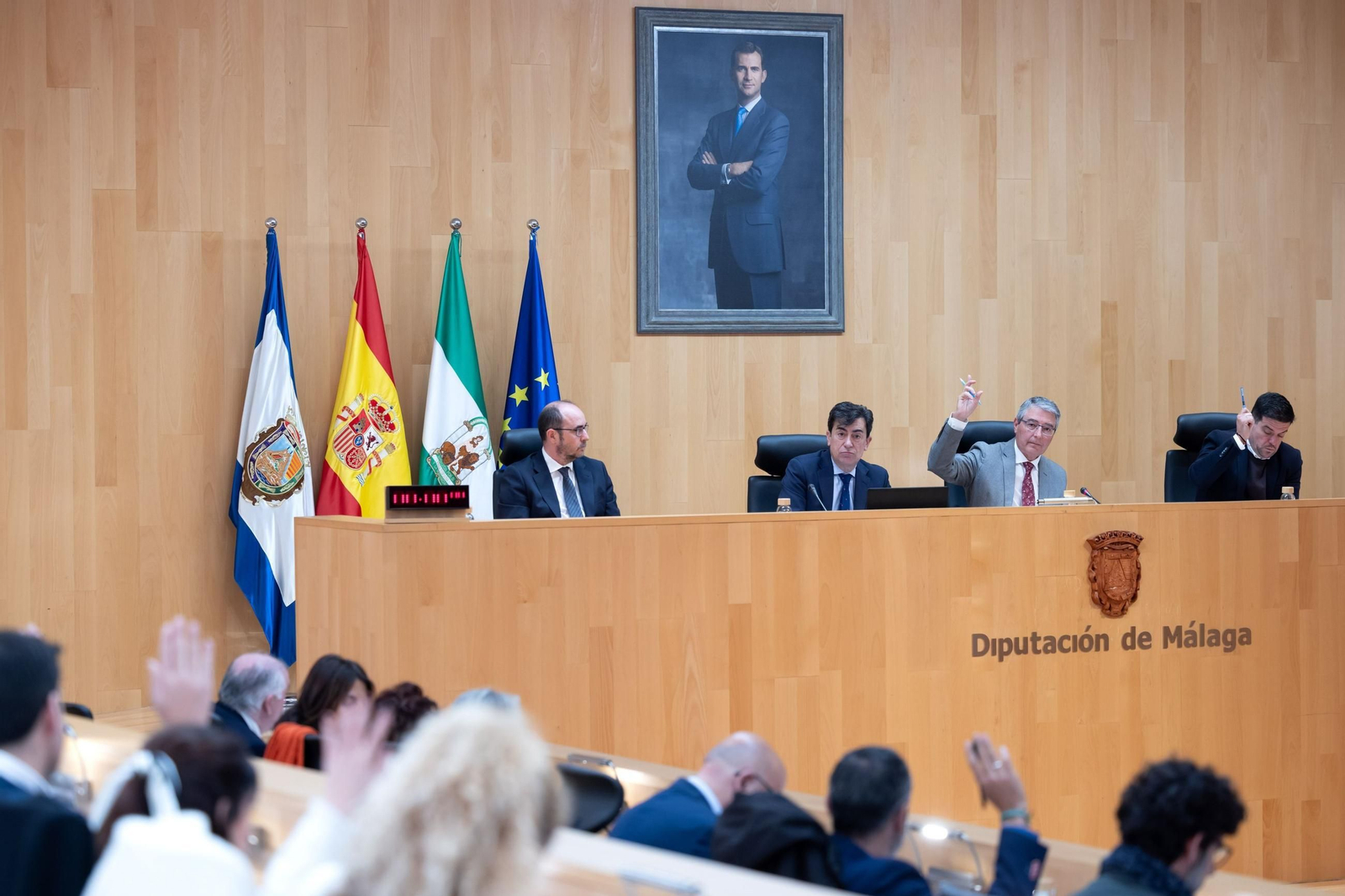 Pleno de la Diputación.