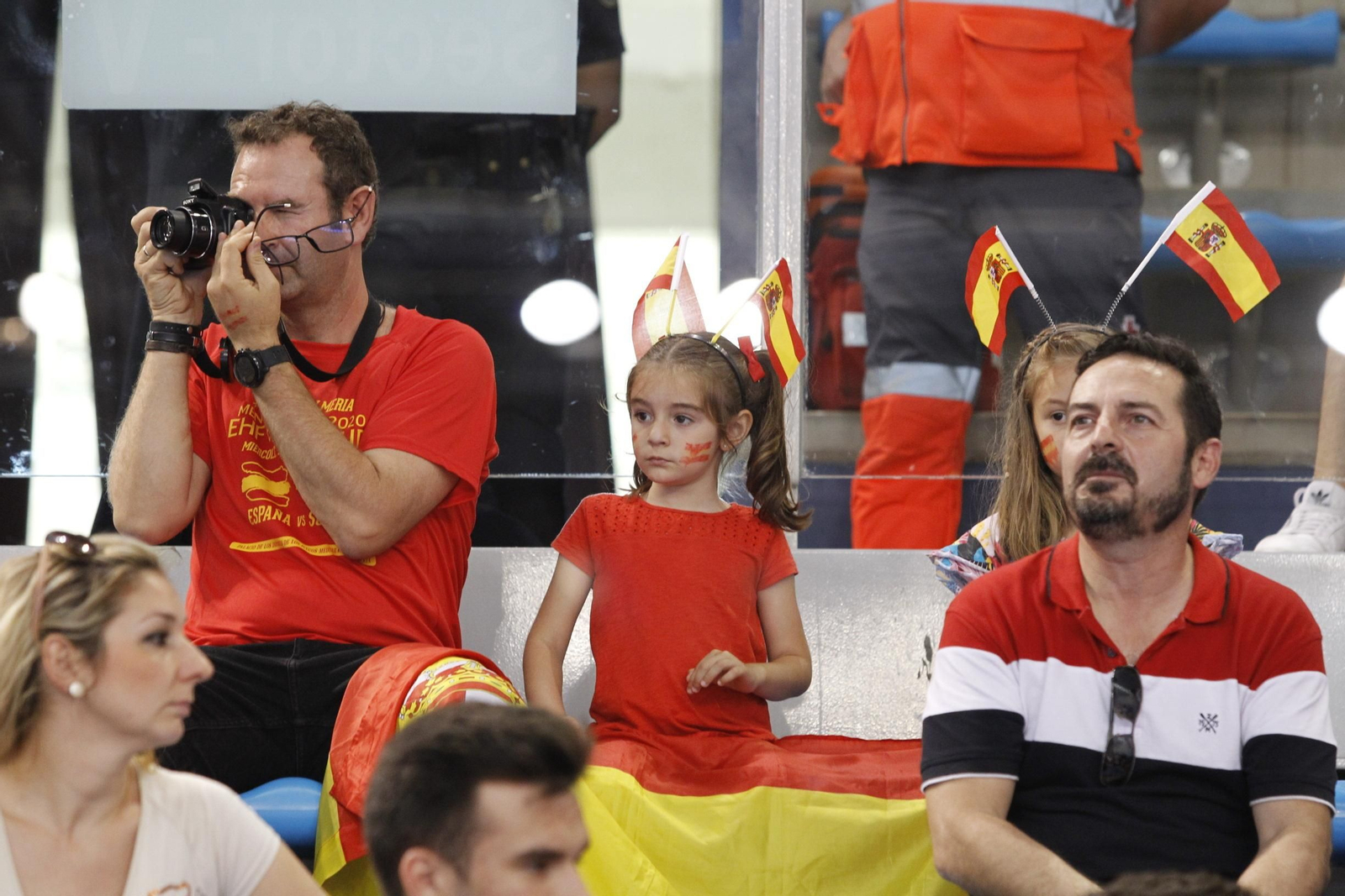 Fotogalería España-Suecia. Balonmano. Palacio Juegos Mediterráneos. Almería