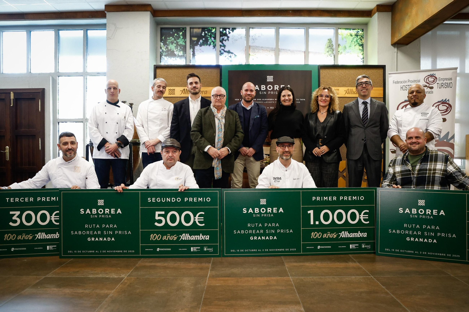 Las tapas, los chefs y la gala de premios de Saborea Sin Prisa de Cervezas Alhambra, en imágenes