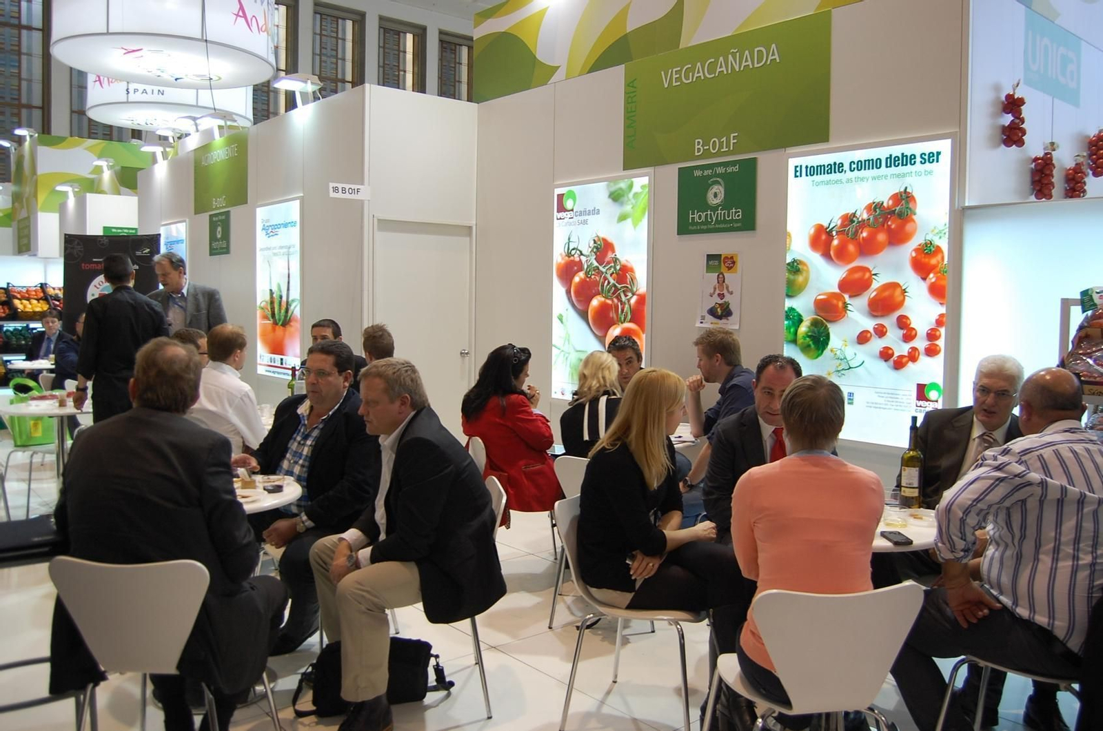 Expositor de Agroponiente y Vegacañada en Fruit Logistica. Expositor de Agroponiente y Vegacañada en Fruit Logistica.