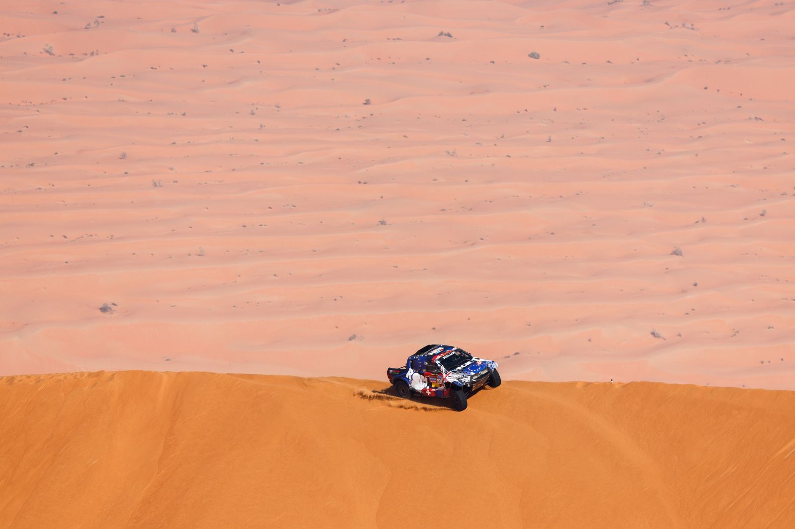 Las mejores fotos del Dakar por las dunas