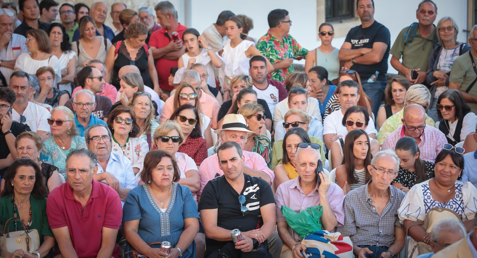 Imágenes de la Pisa de la Uva en la Catedral de Jerez