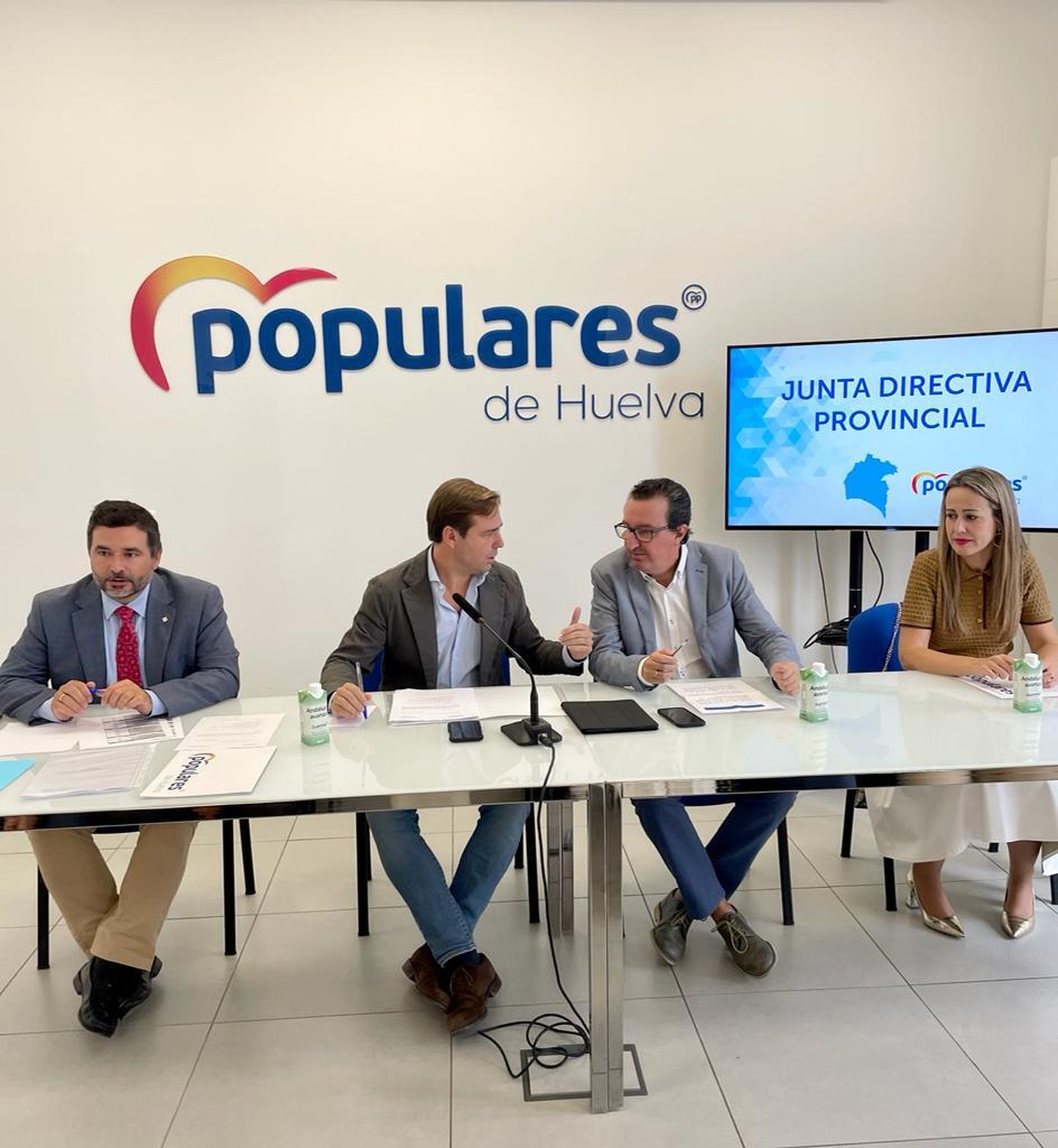Antonio Repullo preside la Junta Directiva provincial del PP de Huelva.