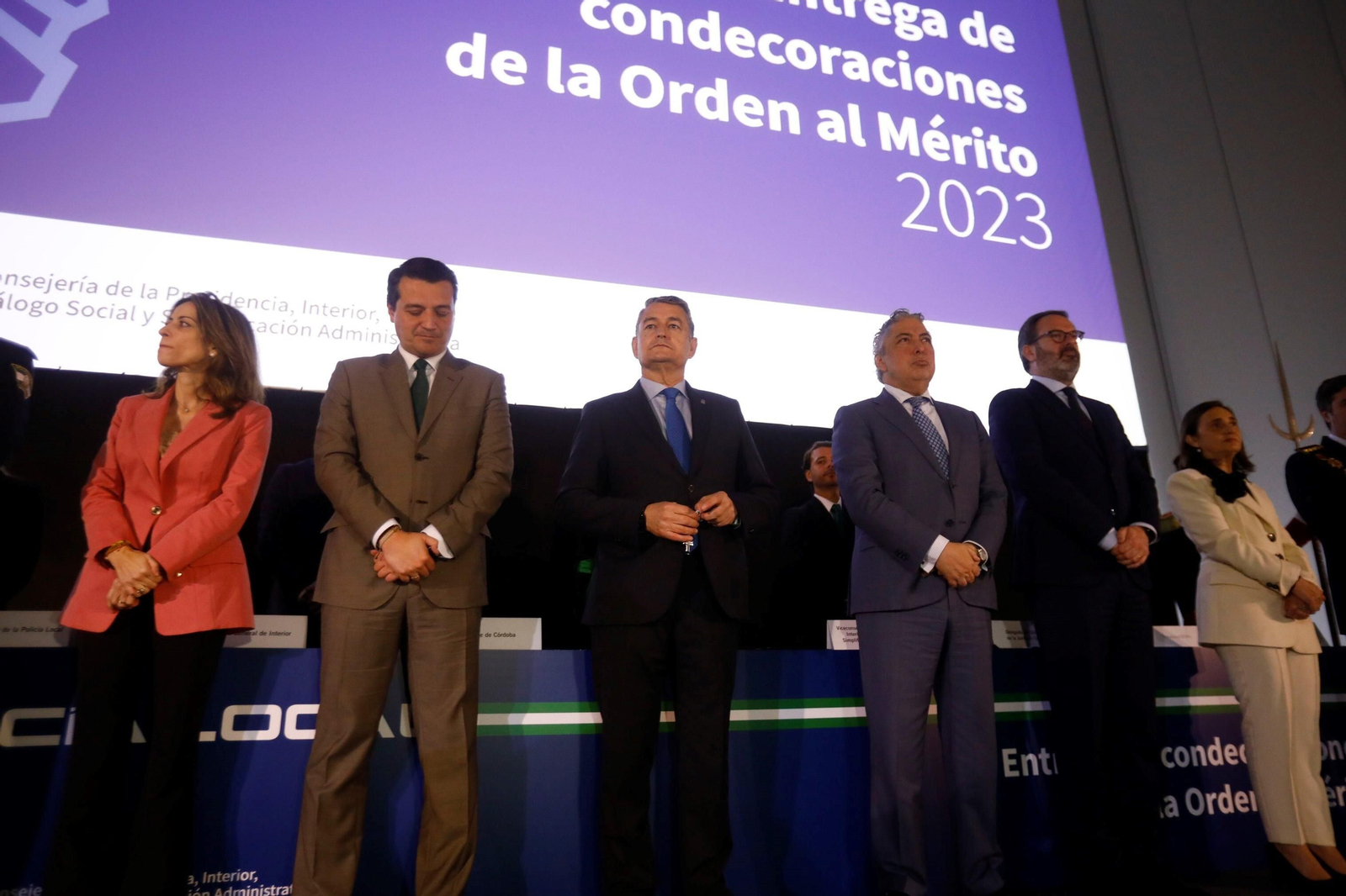 Entrega de la Orden al Mérito de la Policía Local de Andalucía, en imágenes