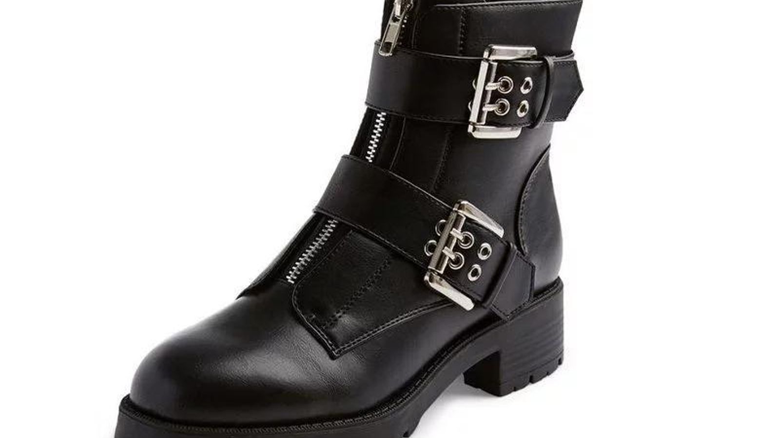 Botas militares de Primark.