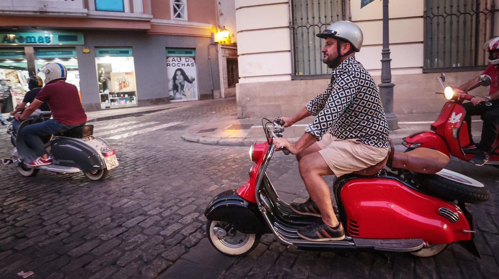 Imágenes del Encuentro Nacional de Scooters Clasicas en Jerez