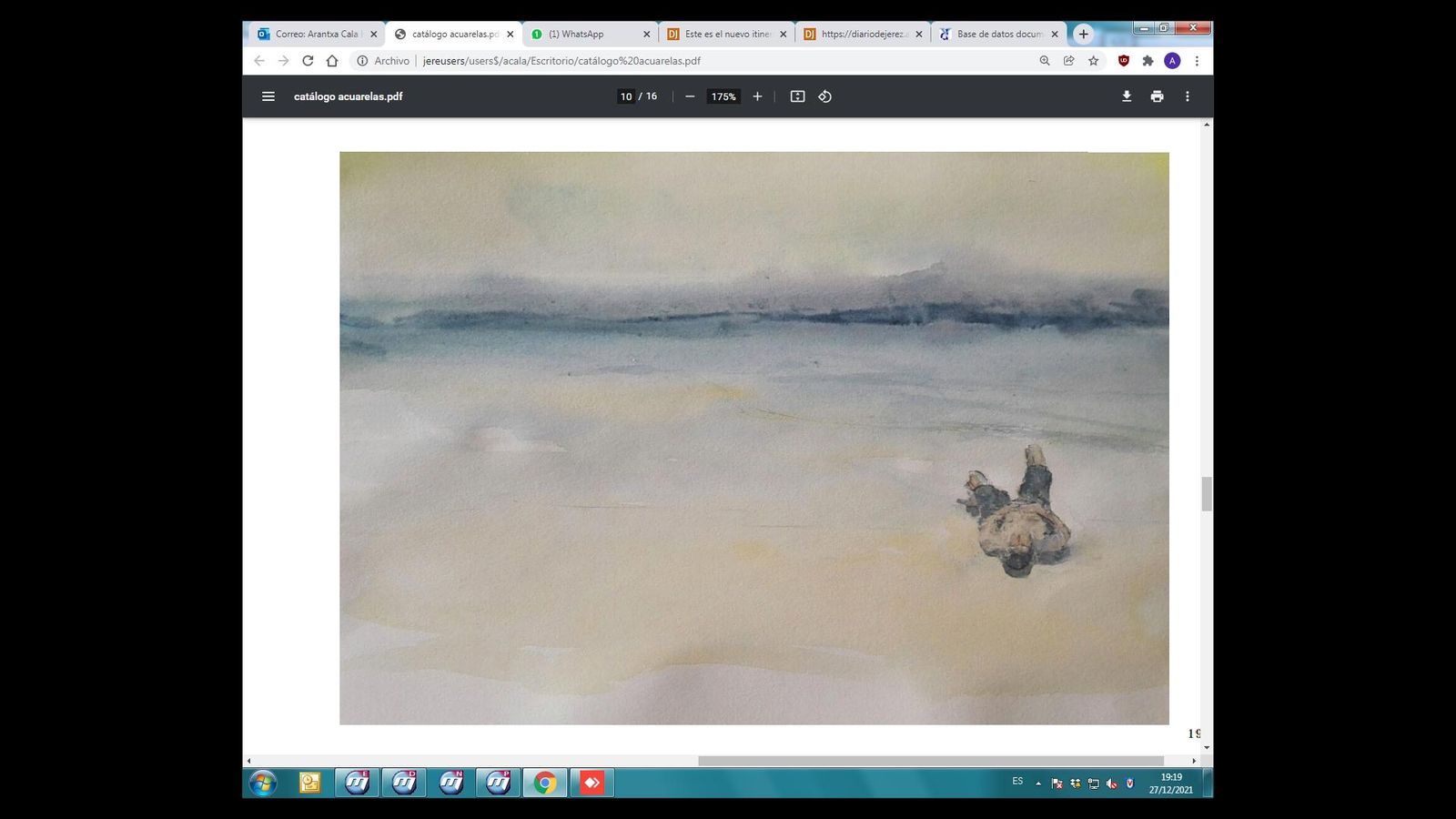 José Mateos inaugurará este martes en el Palacio del Virrey la muestra ‘Hoy todavía’