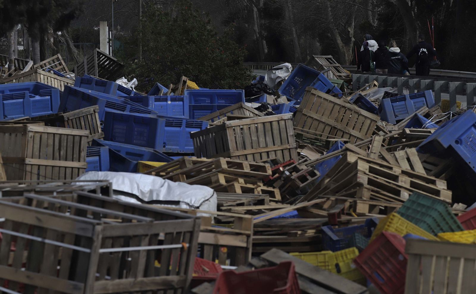 San Martín del Tesorillo después de la borrasca Marta, en imágenes