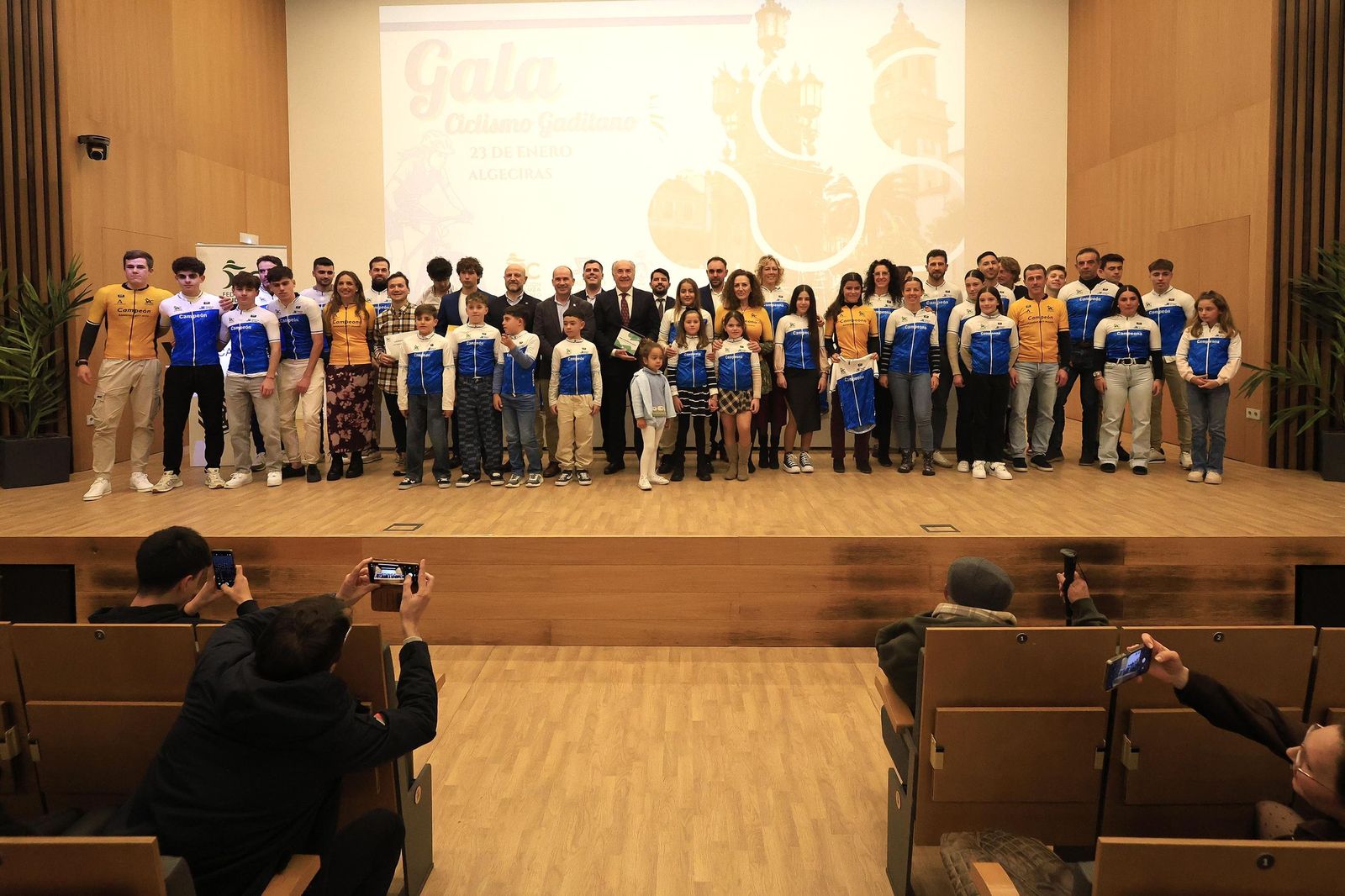 Las fotos de la gala de la Federación Andaluza de Ciclismo, en Algeciras