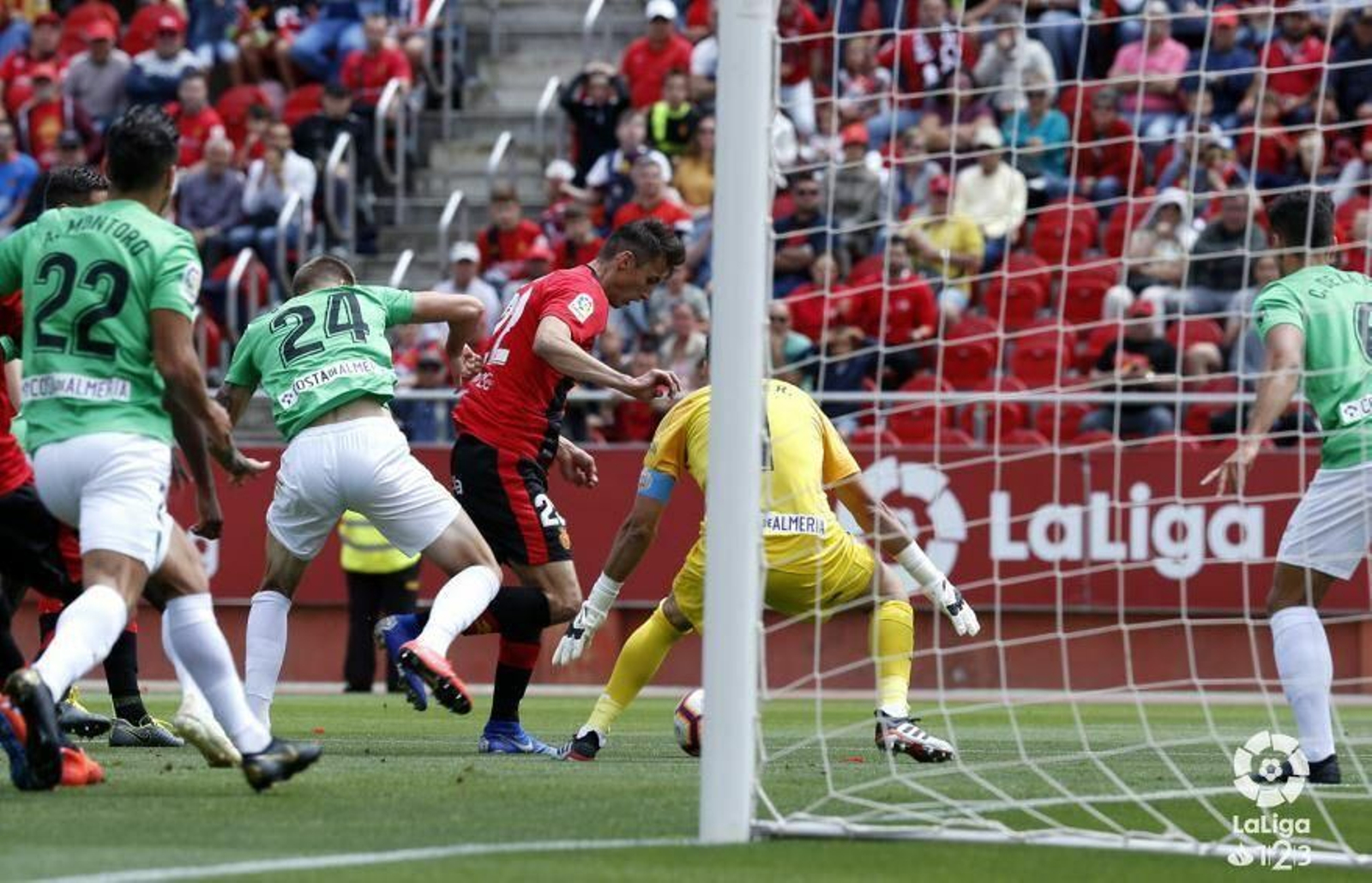 Ocasión mallorquina en la primera parte.