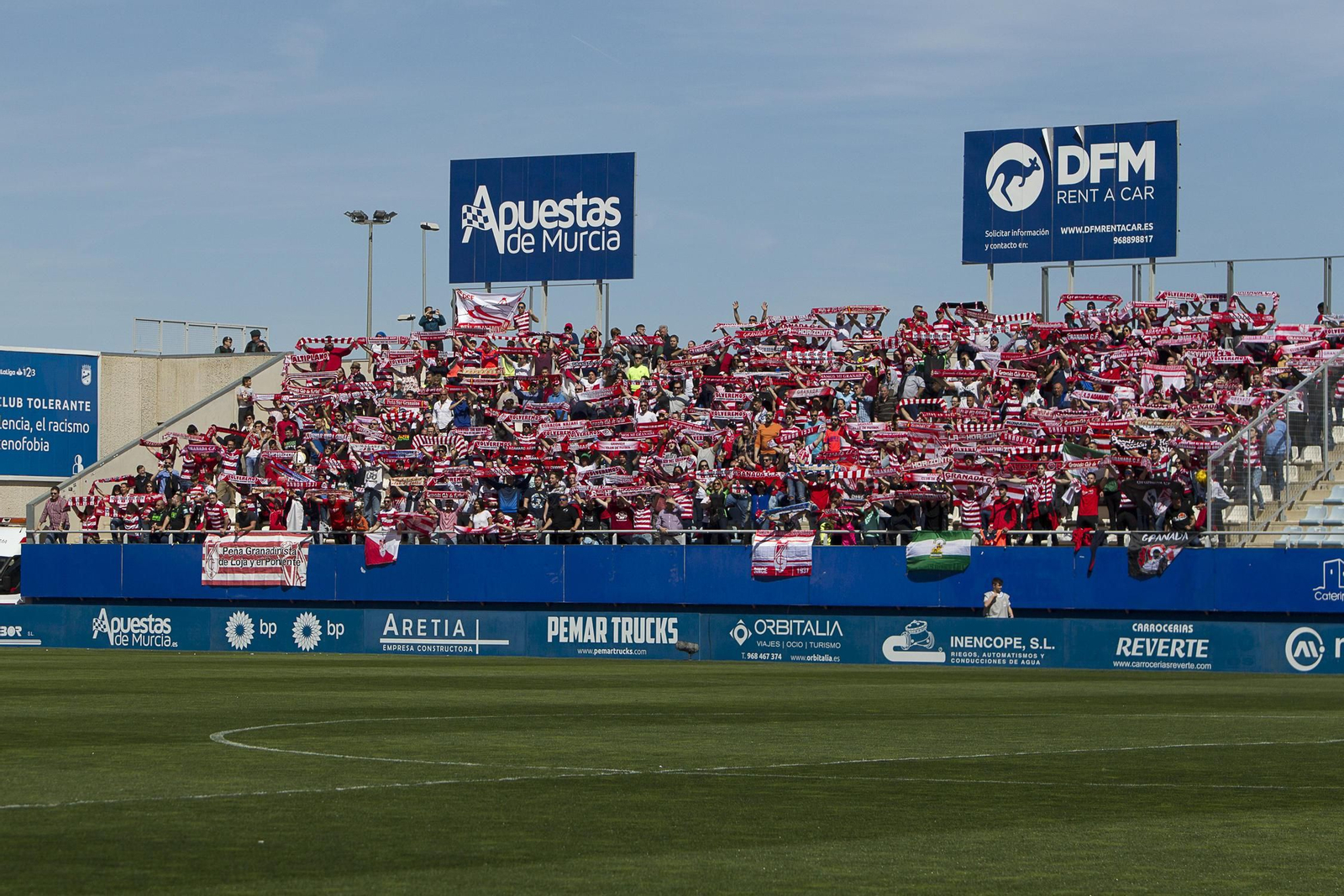 El Lorca-Granada CF, en imágenes