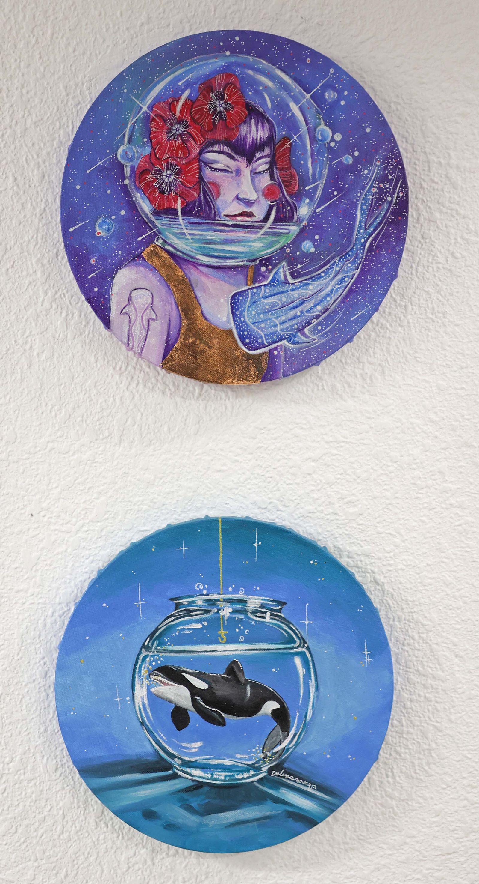 La exposición de Elena Novoa, en imágenes