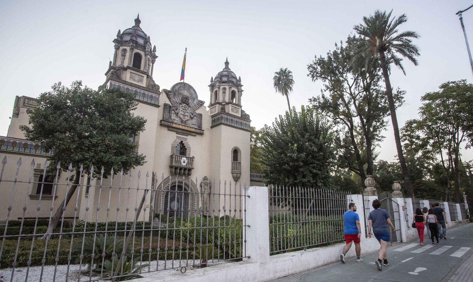 El pabellón de Colombia de 1929.
