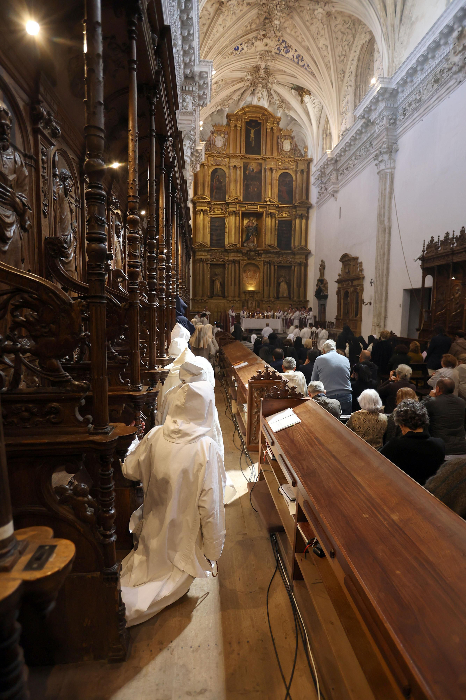Misa de despedida en la Cartuja de Jerez a las hermanas de Belén