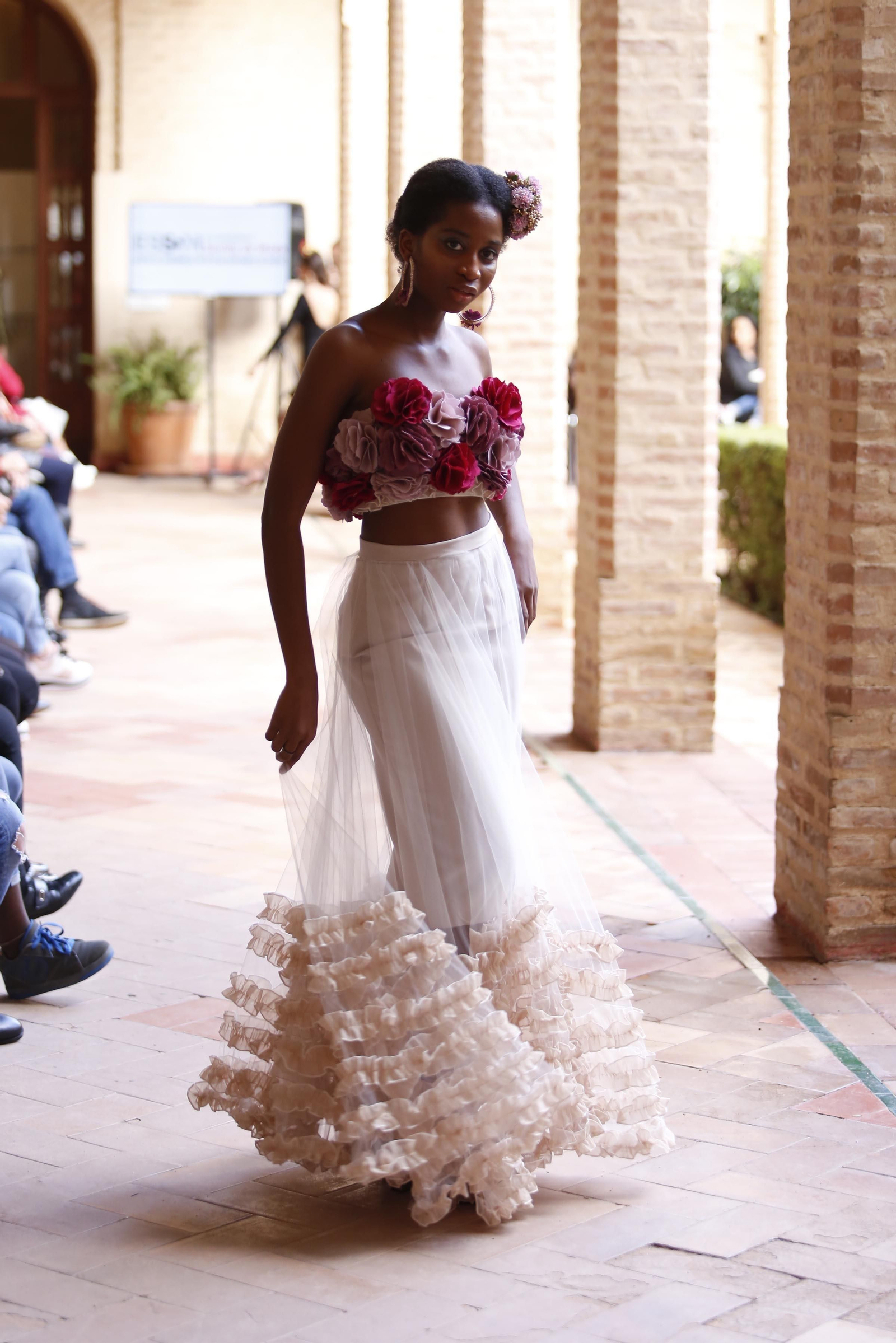 Pasarela Wappíssima 2019, fotos del sexto desfile colectivo de alumnos de ESSDM. Diseño de Belén Rodríguez Piedras.