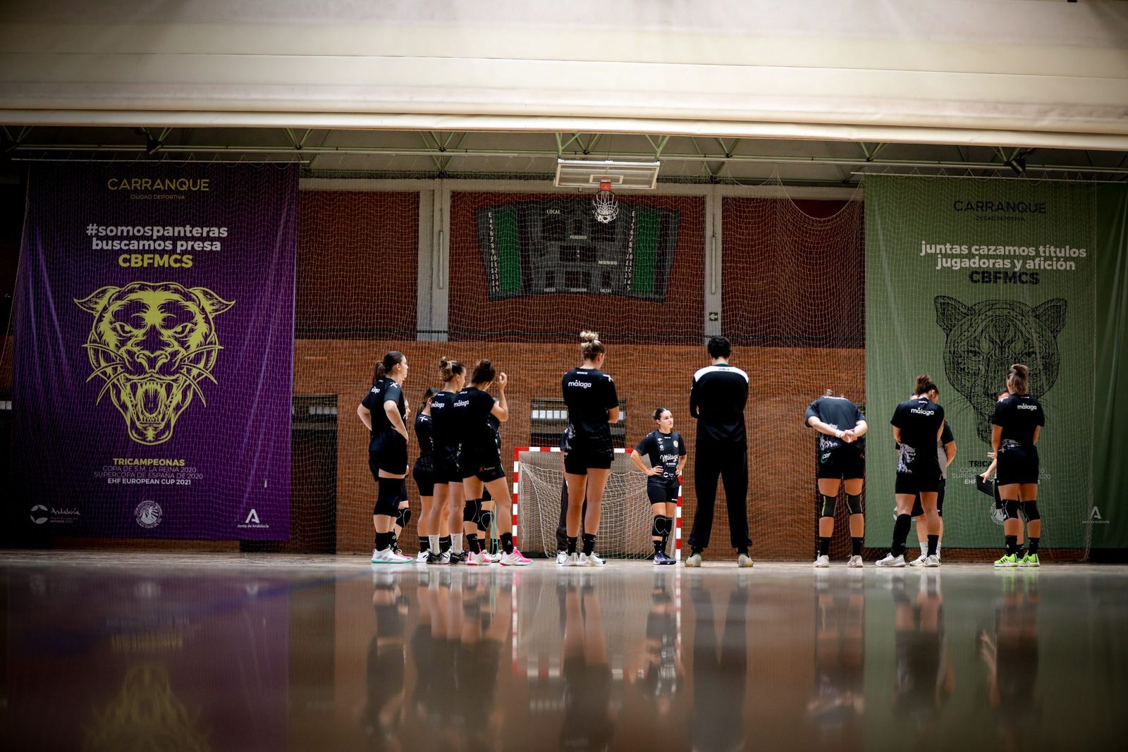 Imagen de un entrenamiento.