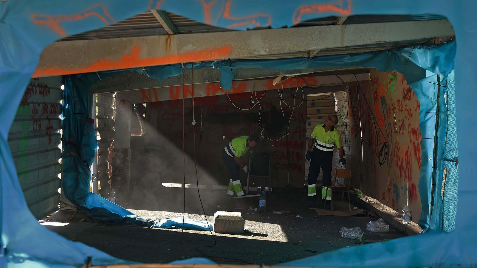 El fin de la huelga de Acerinox, en imágenes