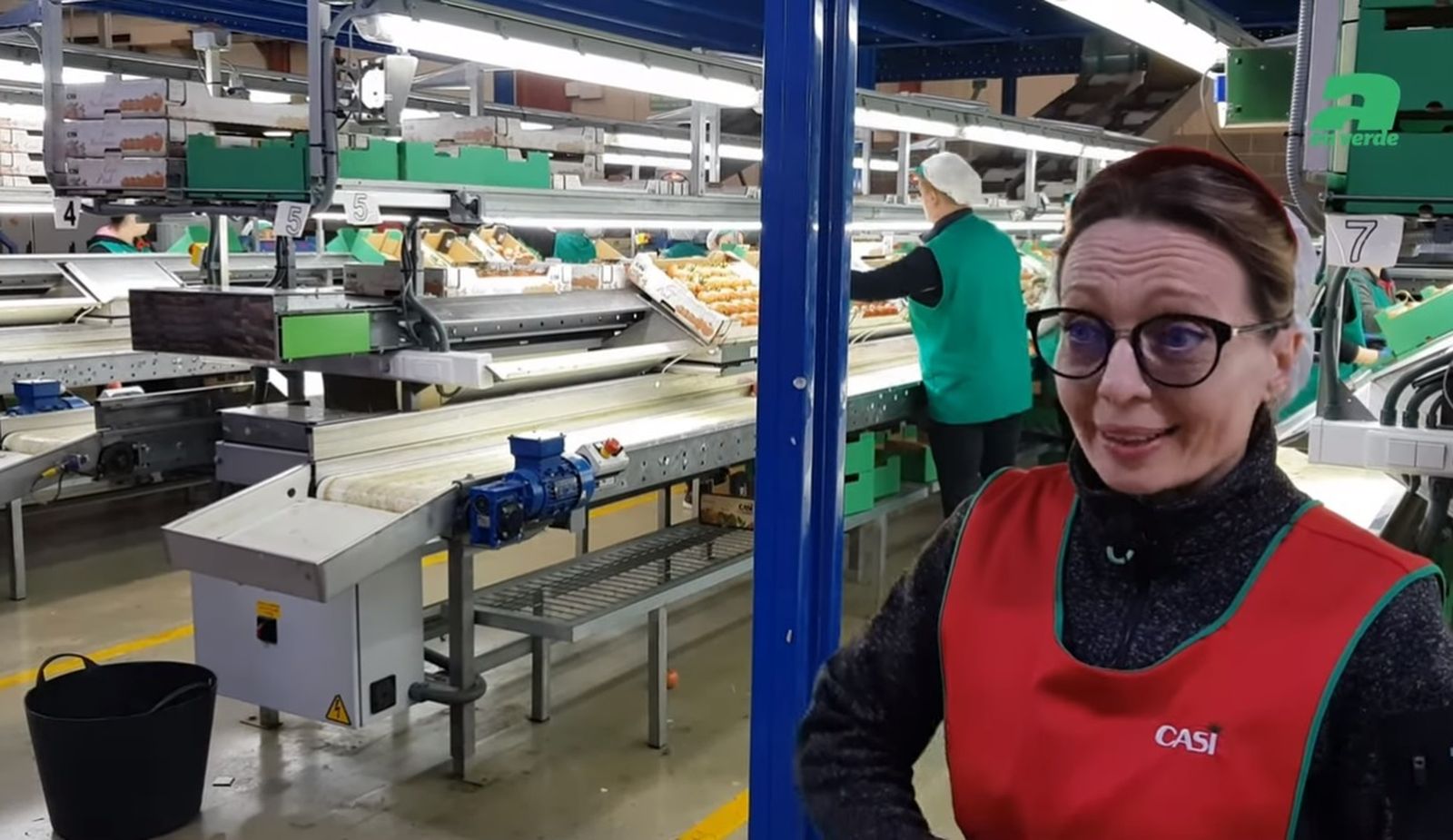 Natalia Gerasimova, jefa de línea de la cooperativa CASI.