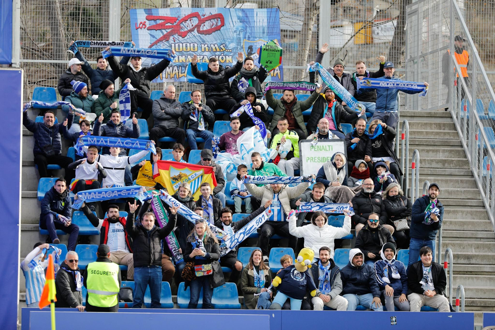 El Andorra - Málaga CF, en fotos