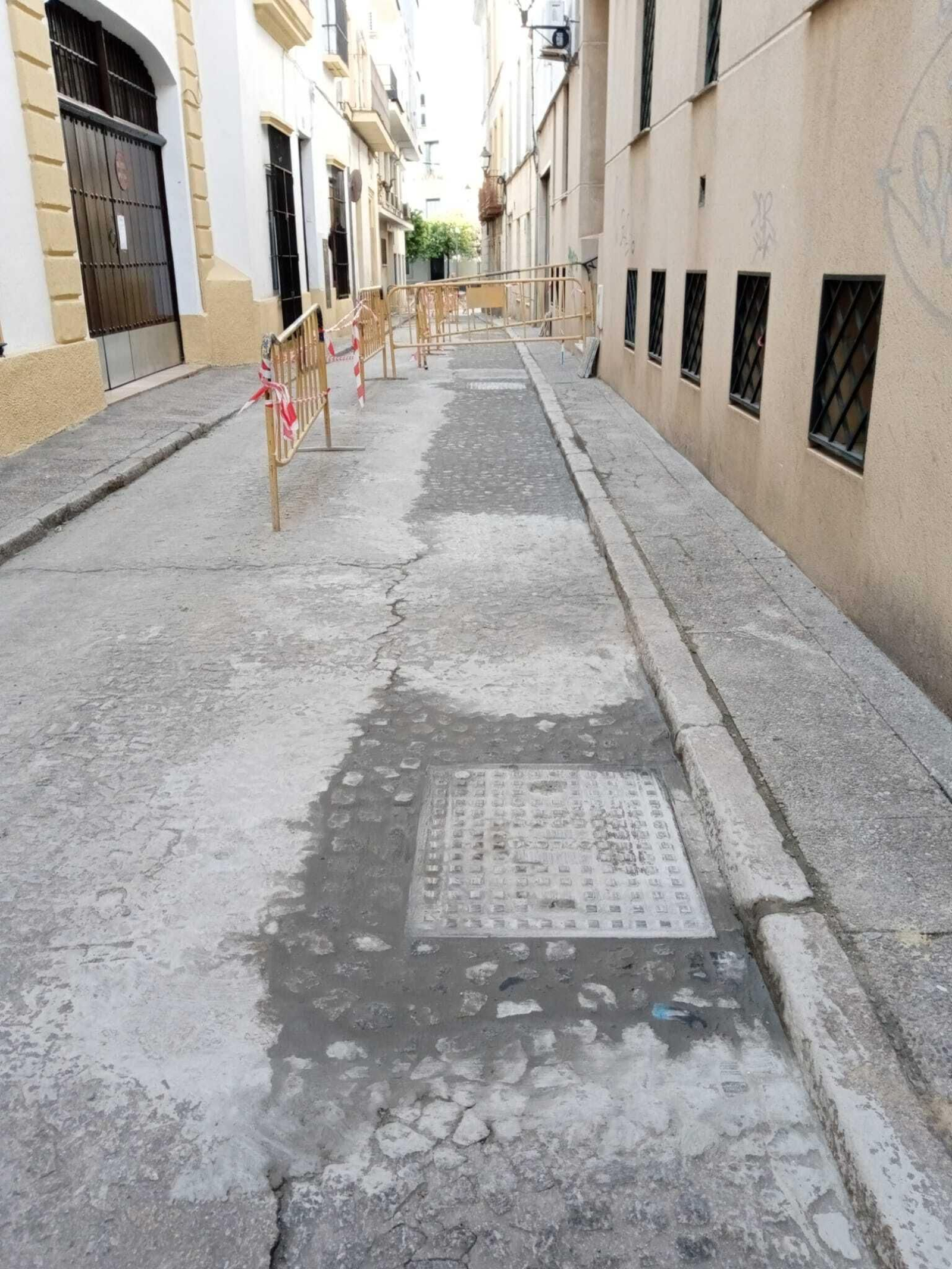 Calle Fate, tras la intervención.