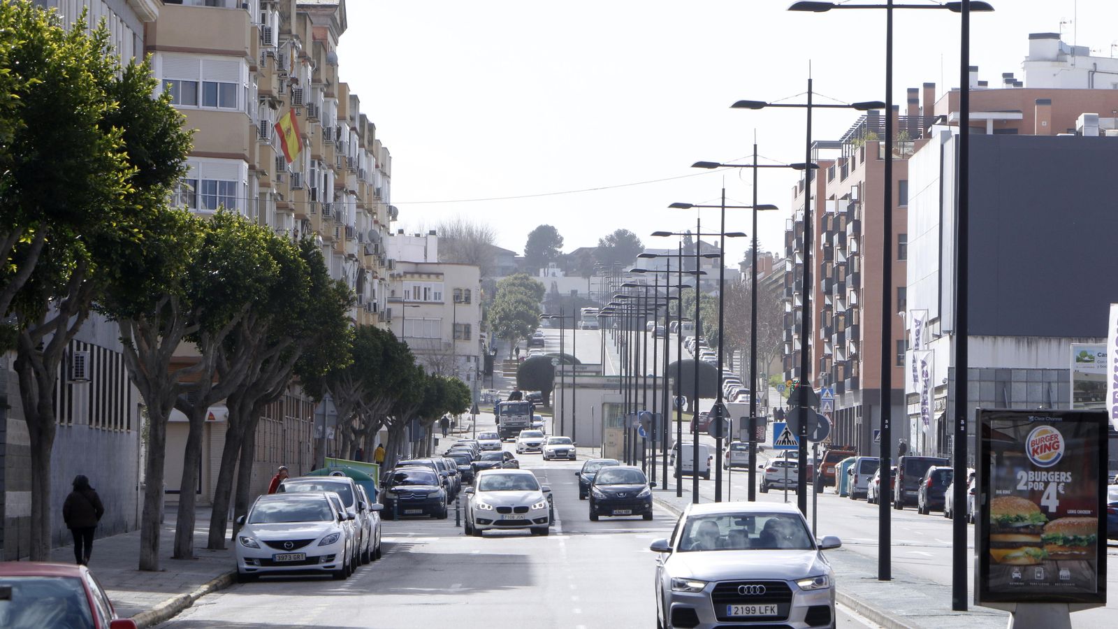 Otra perspectiva de Montequinto, el barrio nazareno que roza los 40.000 habitantes.