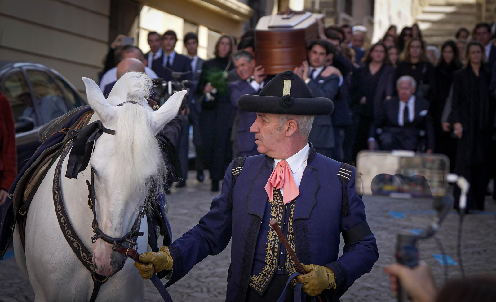 Imágenes del funeral de Álvaro Domecq en la catedral de Jerez