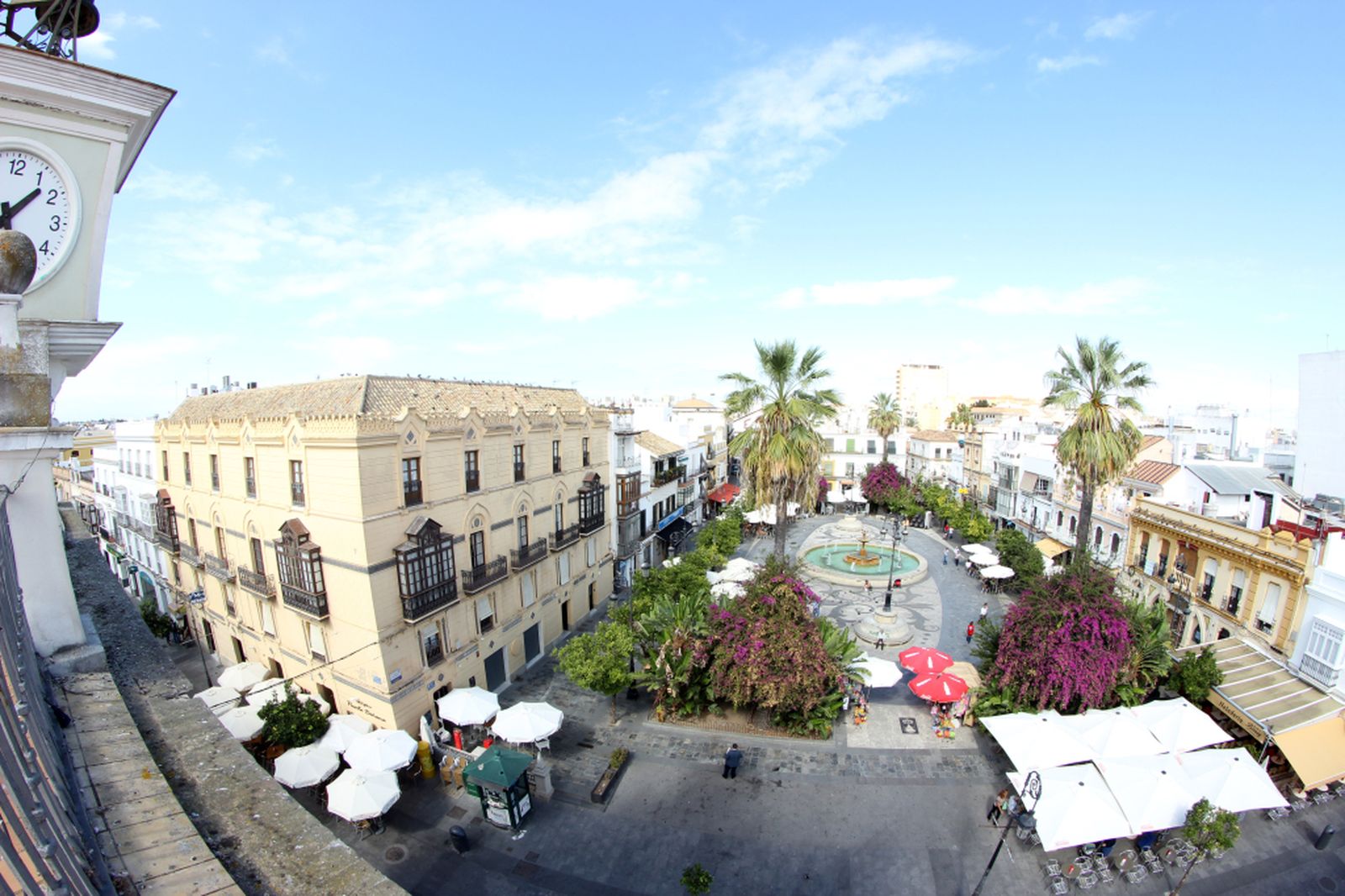 Plaza del Cabildo en Sanlúcar de Barrameda.