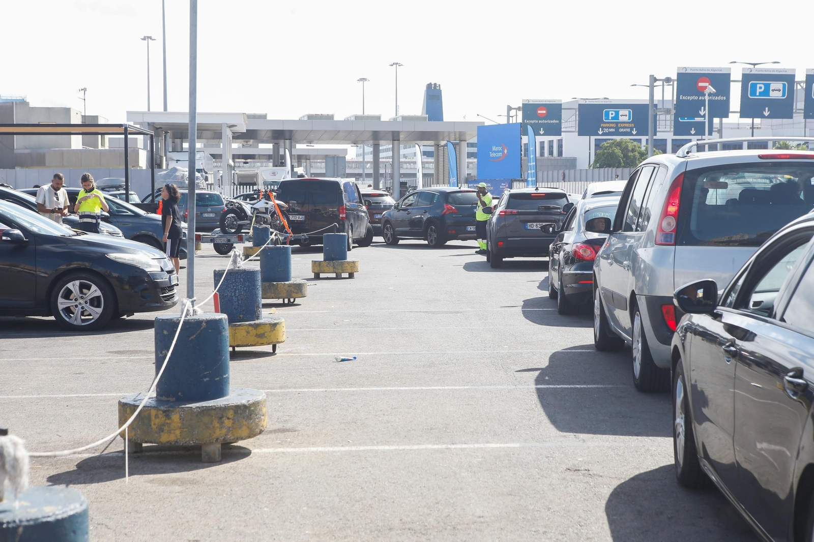 Las fotos de la OPE en el Puerto de Algeciras del 26 de julio