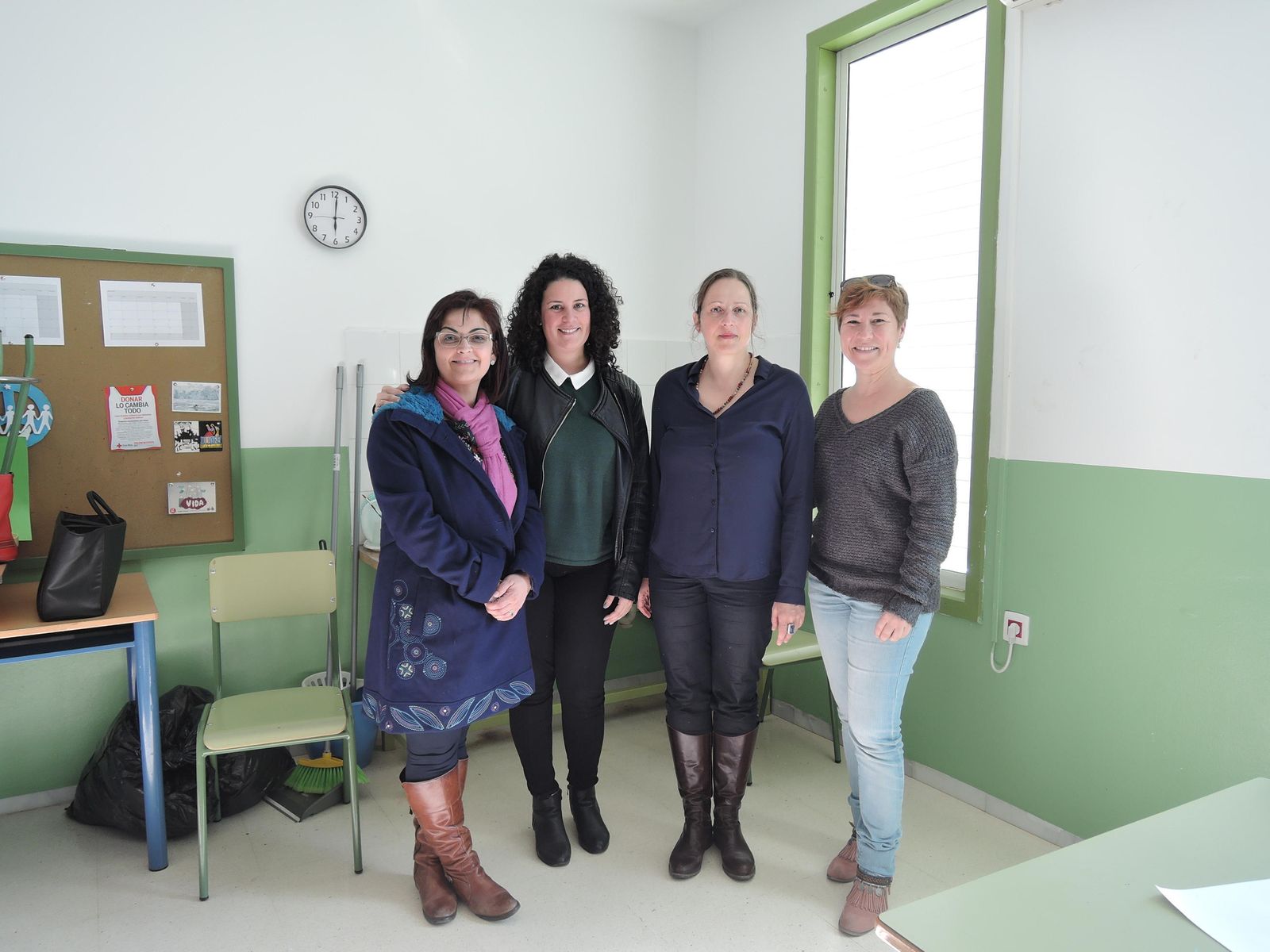 Bilankov y concejales del Ayuntamiento de Mojácar.