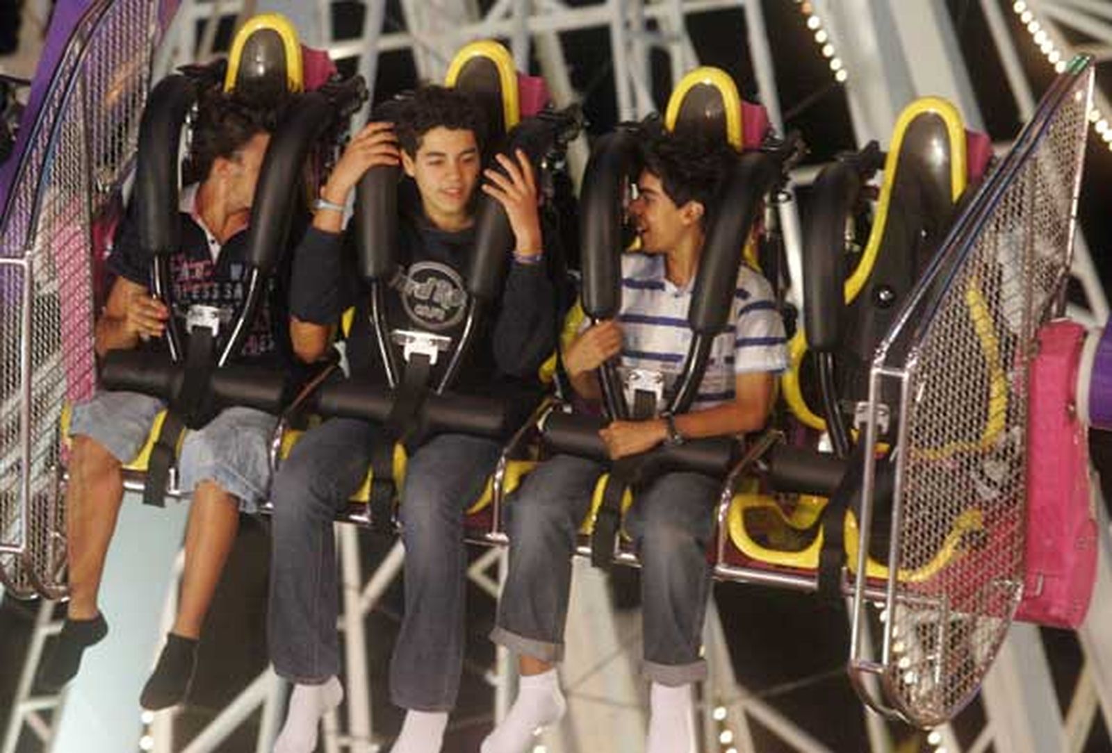 Los pequeños de la casa fueron los protagonistas del día en las atracciones del real

Foto: Vanessa Perez/J.M.Q.