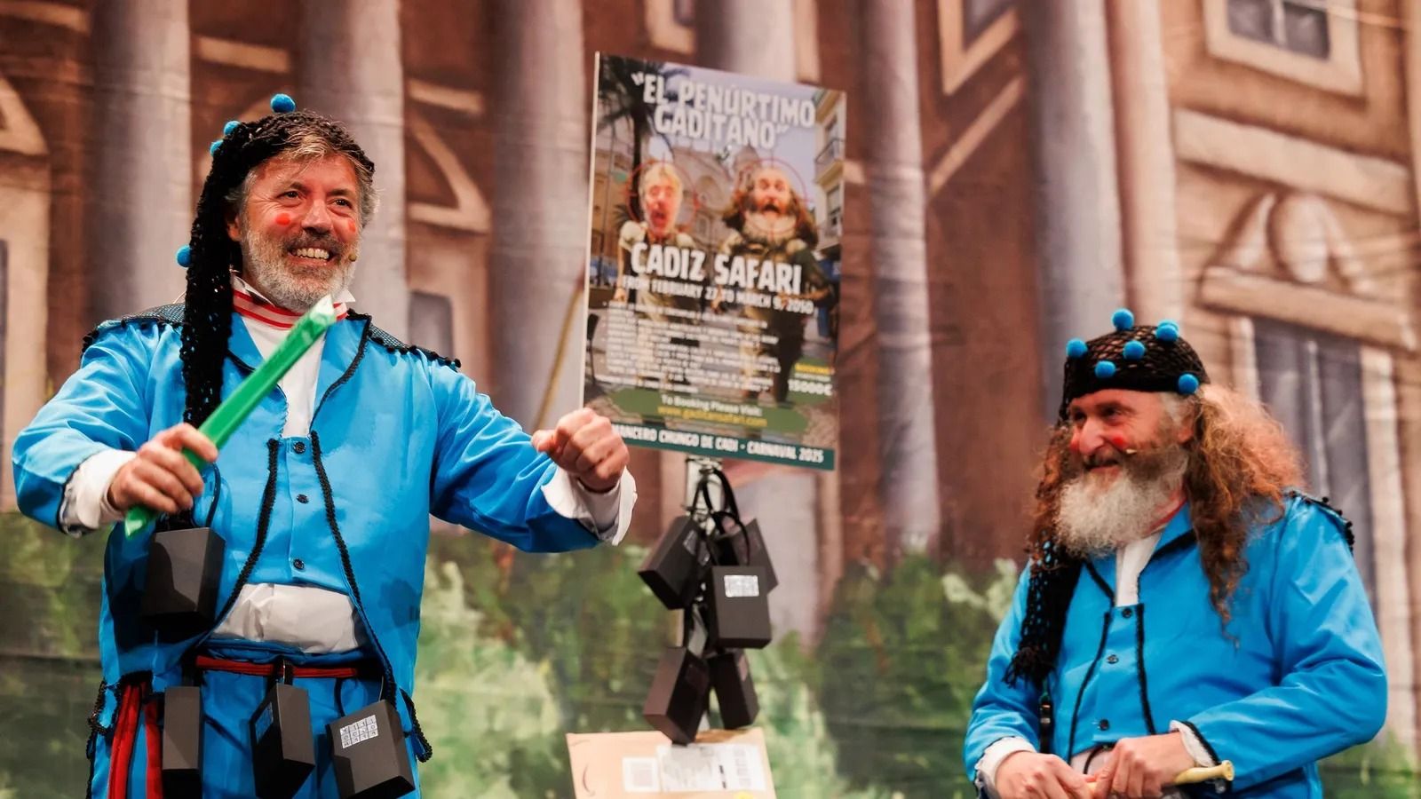 Imagen de la  final de romanceros de 2025 con 'El penúrtimo gaditano'