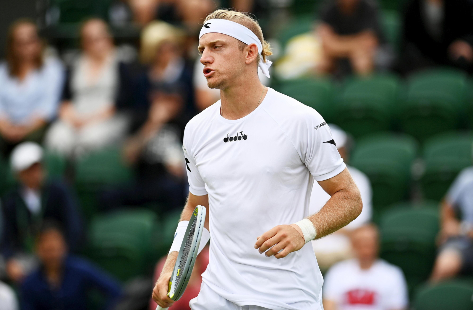 Las fotos del Davidovich-Hurkacz en Wimbledon