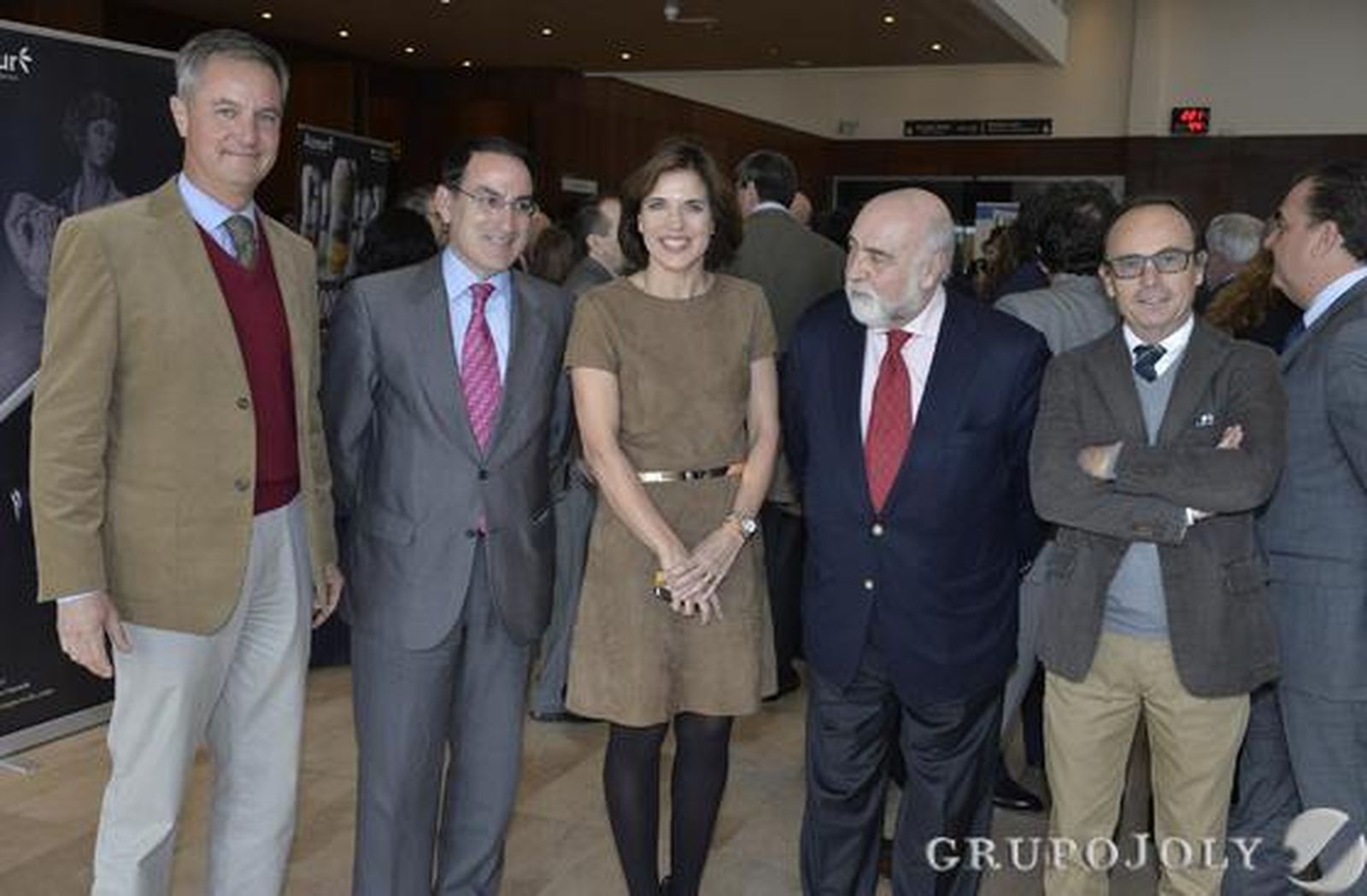 Javier Charlo, de Bogaris; Javier González de Lara, próximo presidente de CEA; Victoria Herrera, de Grupo Joly; Antonio Carrillo; secretario general de CEA, y Gonzalo Melgarejo, de Bogaris. / Juan Carlos Vázquez