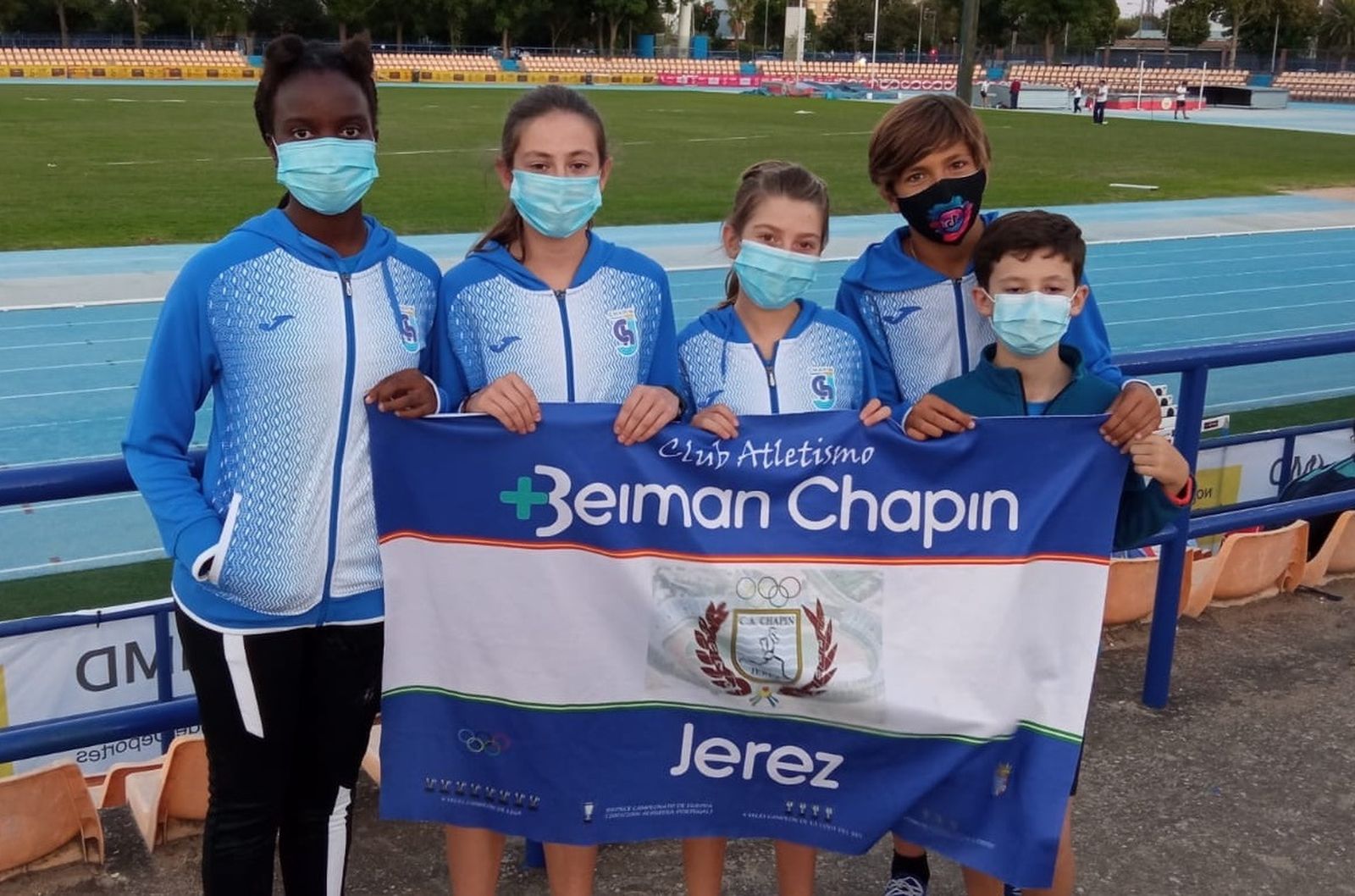 Equipo del Beiman Chapín Jerez que se desplazó a Sevilla para disputar el Andaluz sub-12.