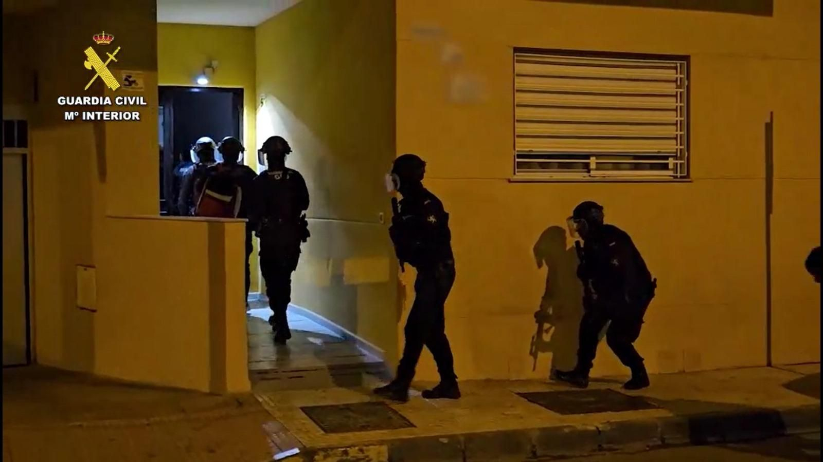 Detenida una organización armada que se hacía pasar por policías para robar a narcotraficantes en Huelva