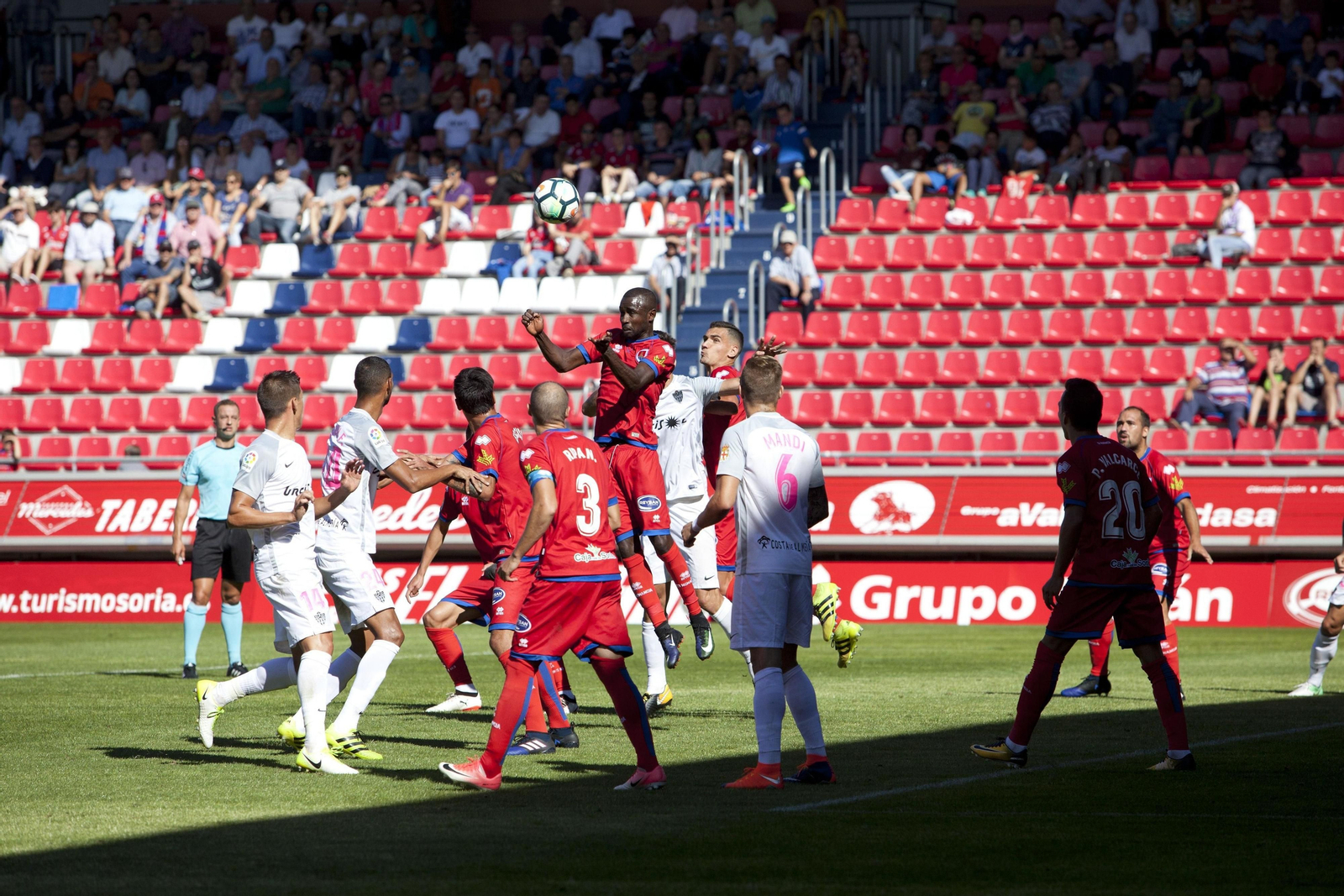 Las imágenes del Numancia-Almería