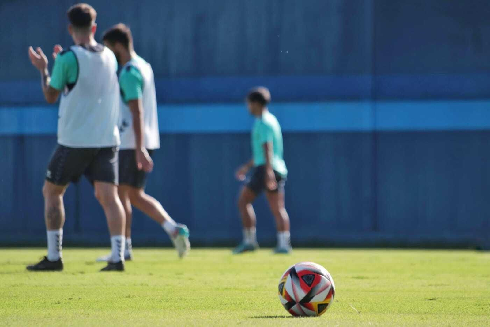 El entrenamiento del Málaga CF, en fotos