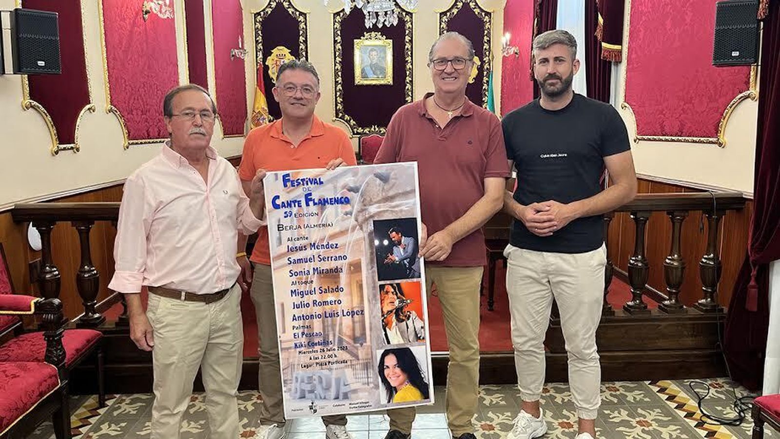 Presentación del LIX Festival de Cante Flamenco  de Berja