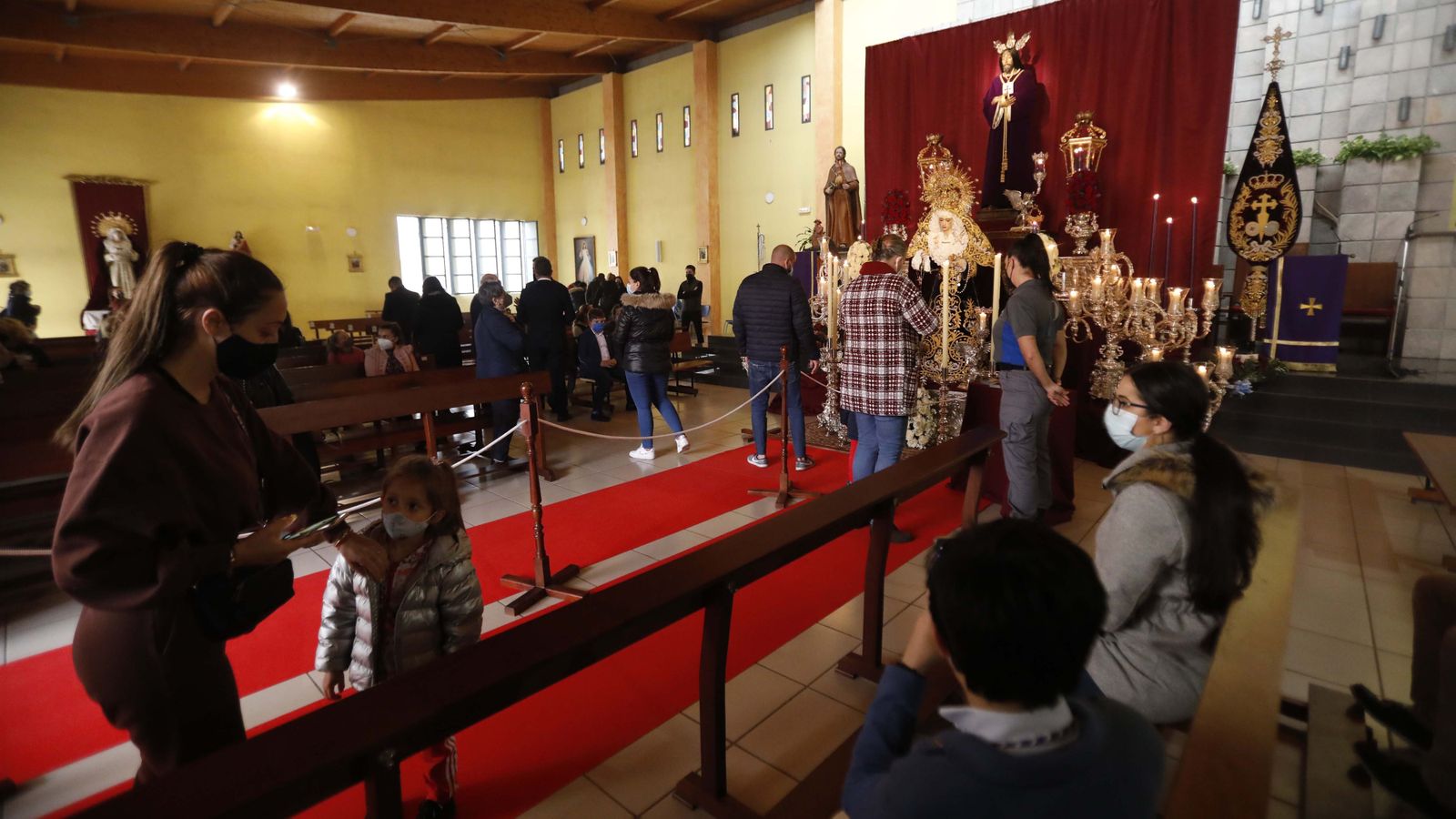 Fotos del Miércoles Santo en La Línea: Medinaceli, Huerto y Amor, Abandono y Mayor Dolor