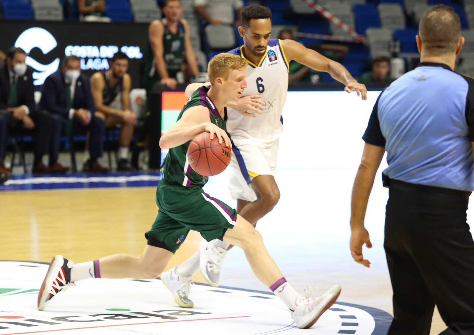 Las fotos del Unicaja - Boulogne Metropolitans 92