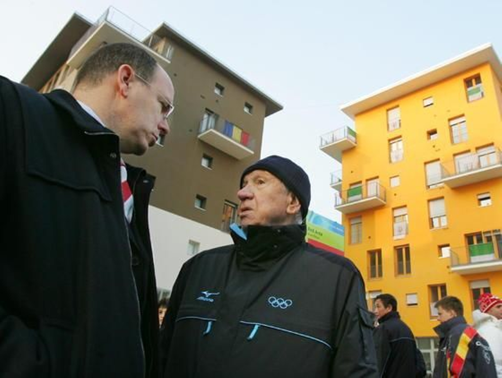 Juan Antonio Samaranch junto al príncipe Alberto de Mónaco.

Foto: Greg Baker / AP