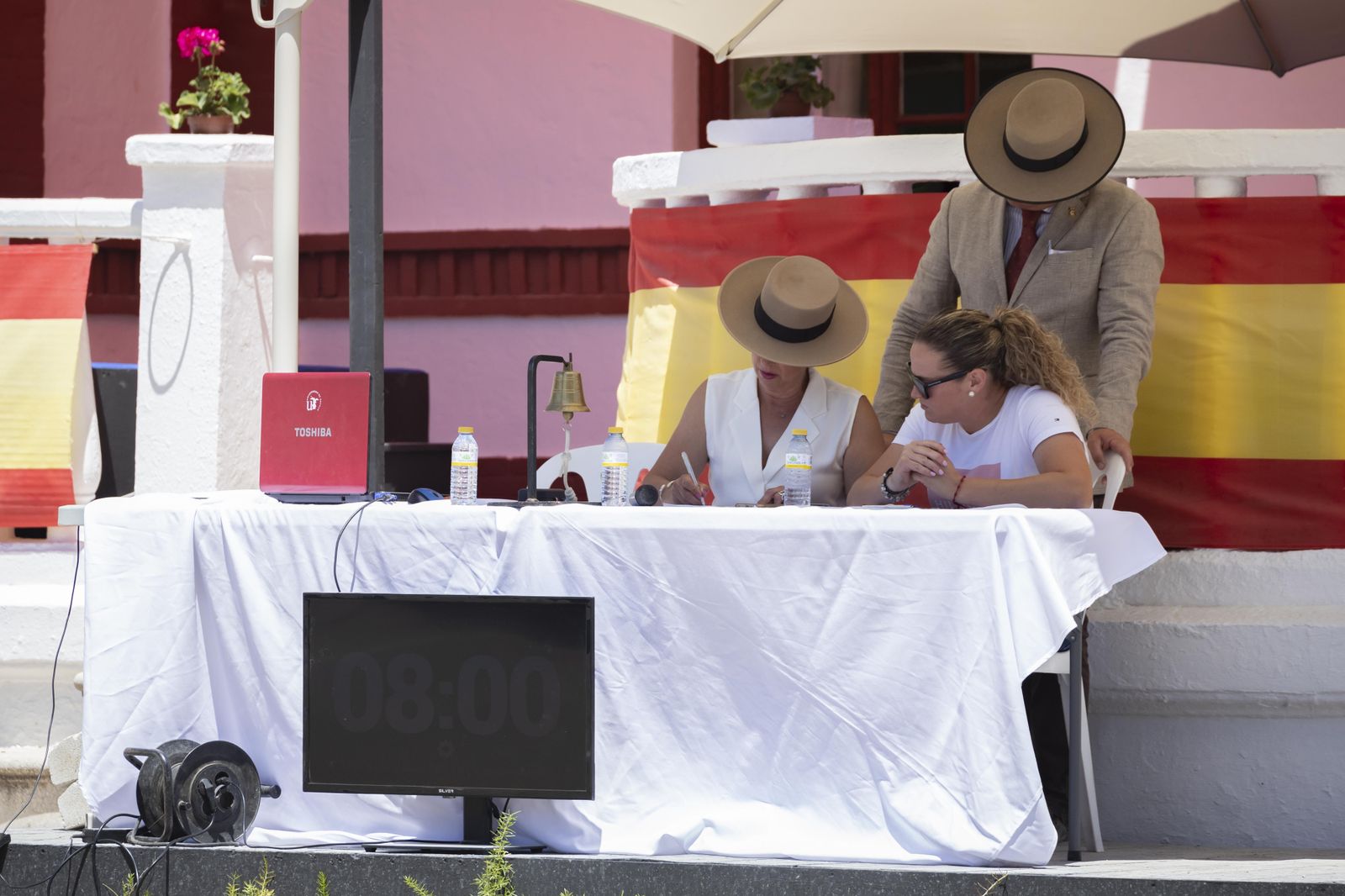 Final del concurso de Doma Vaquera 2023 en el Depósito de Sementales