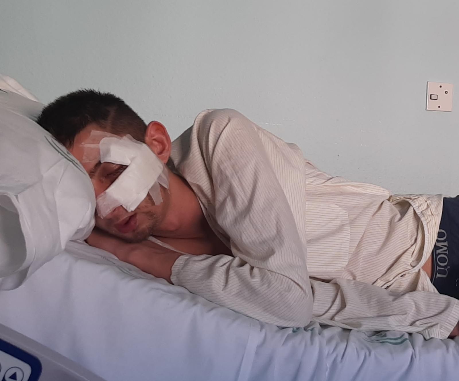 Una fotografía del joven agredido publicada este martes por la asociación Aspanido.