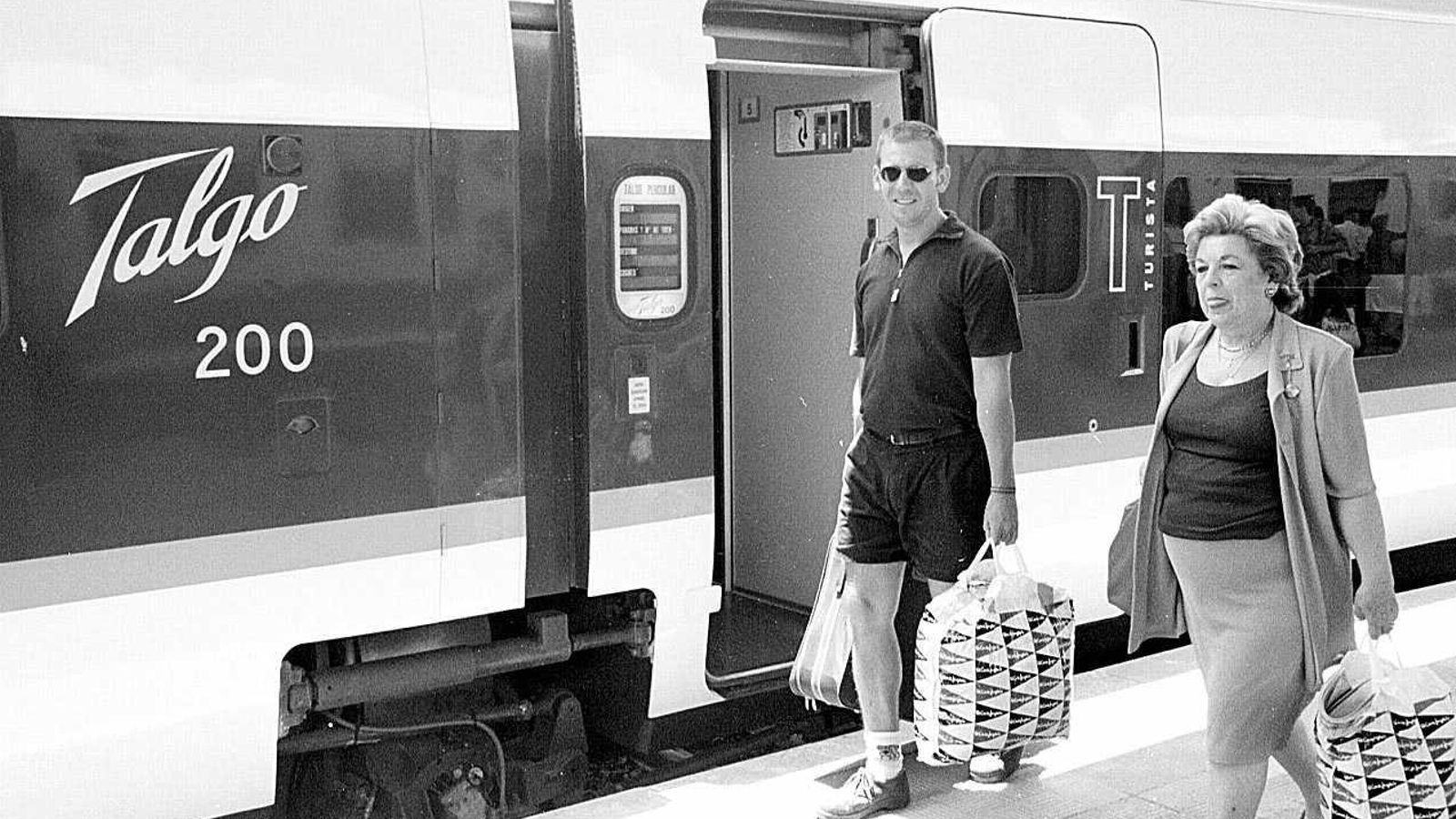 Los Talgo, cuando llegaron en 1999.