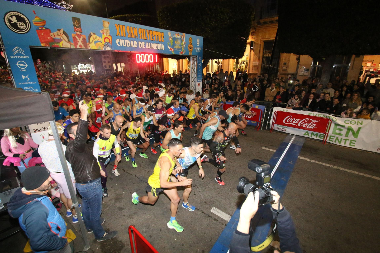 Las imágenes de la San Silvestre 2019