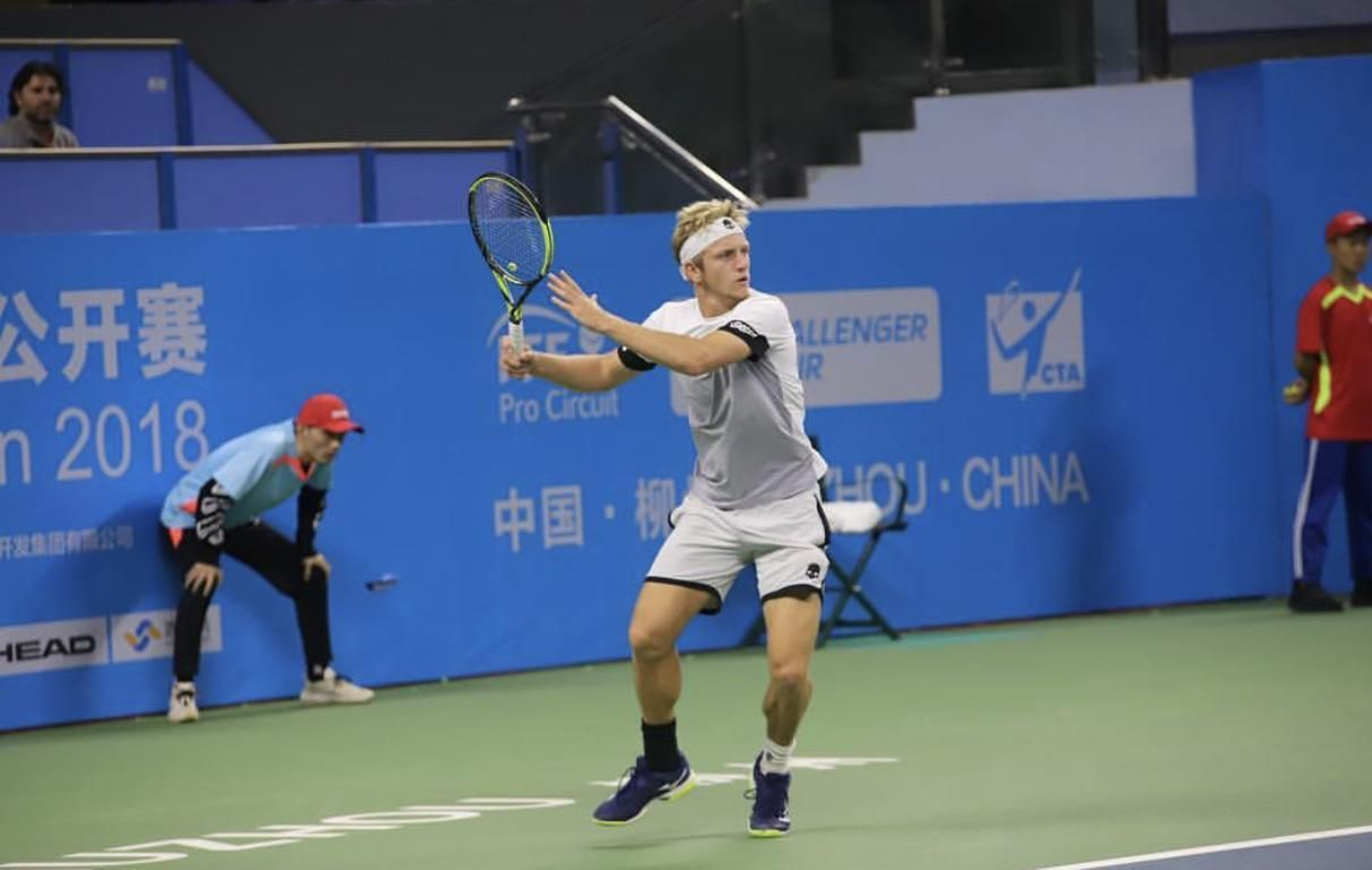 Alejandro Davidovich, durante la gira asiática.