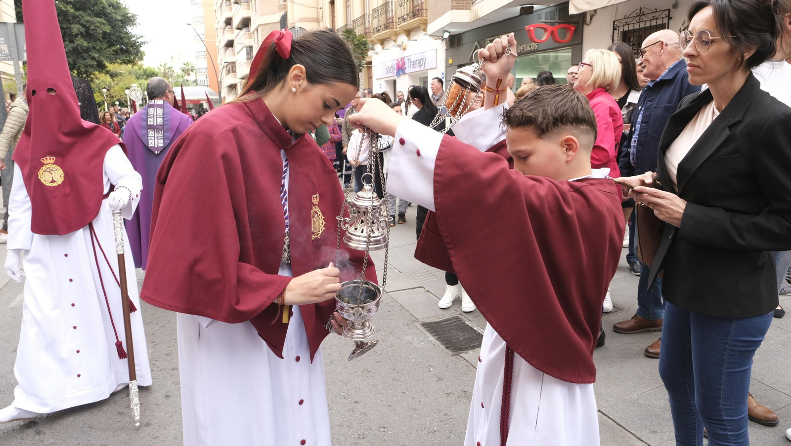 La procesión de Coronación en Almería, en imágenes