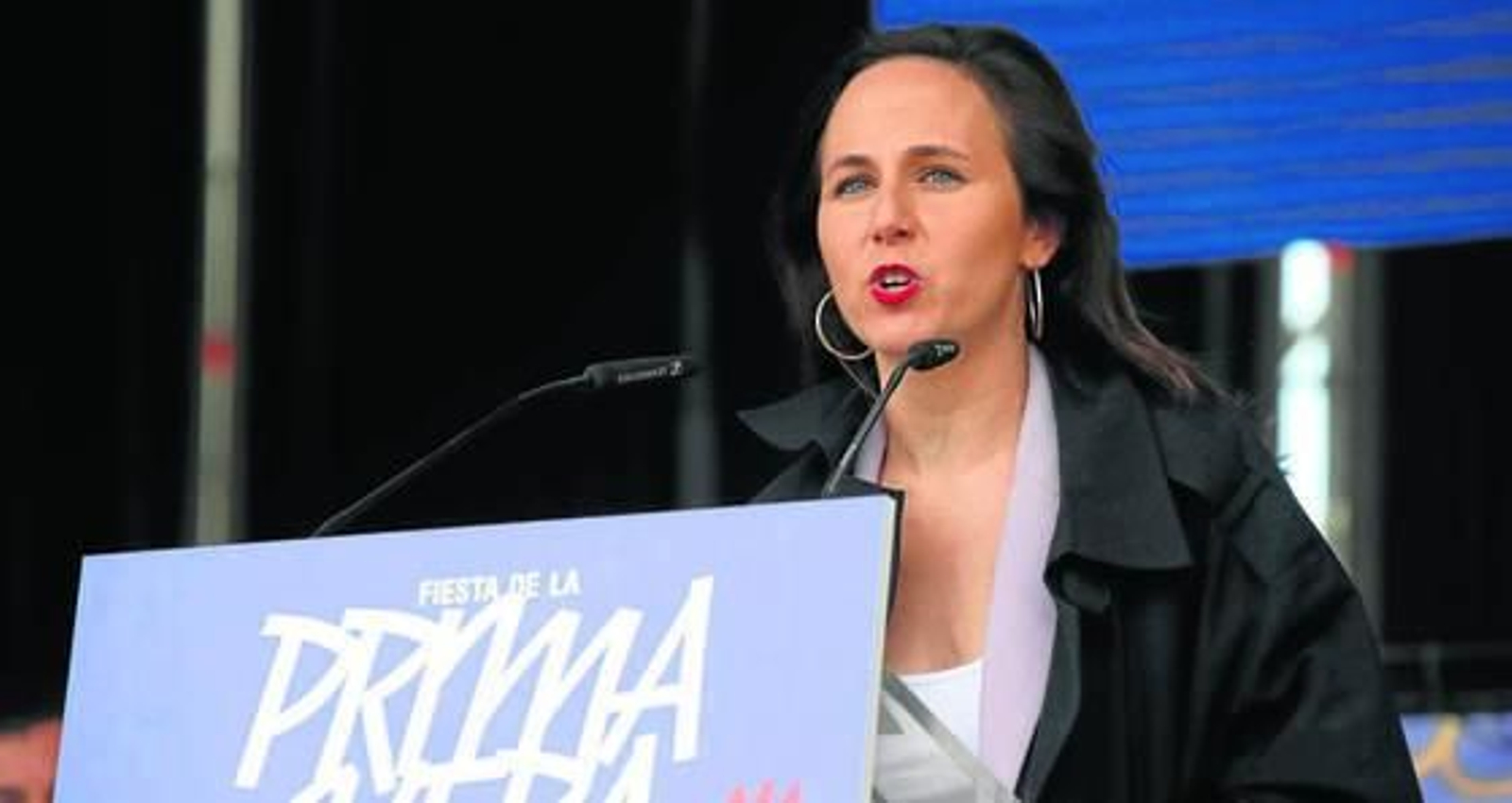 La secretaria general de Podemos y ministra de Asuntos Sociales, Ione Belarra.