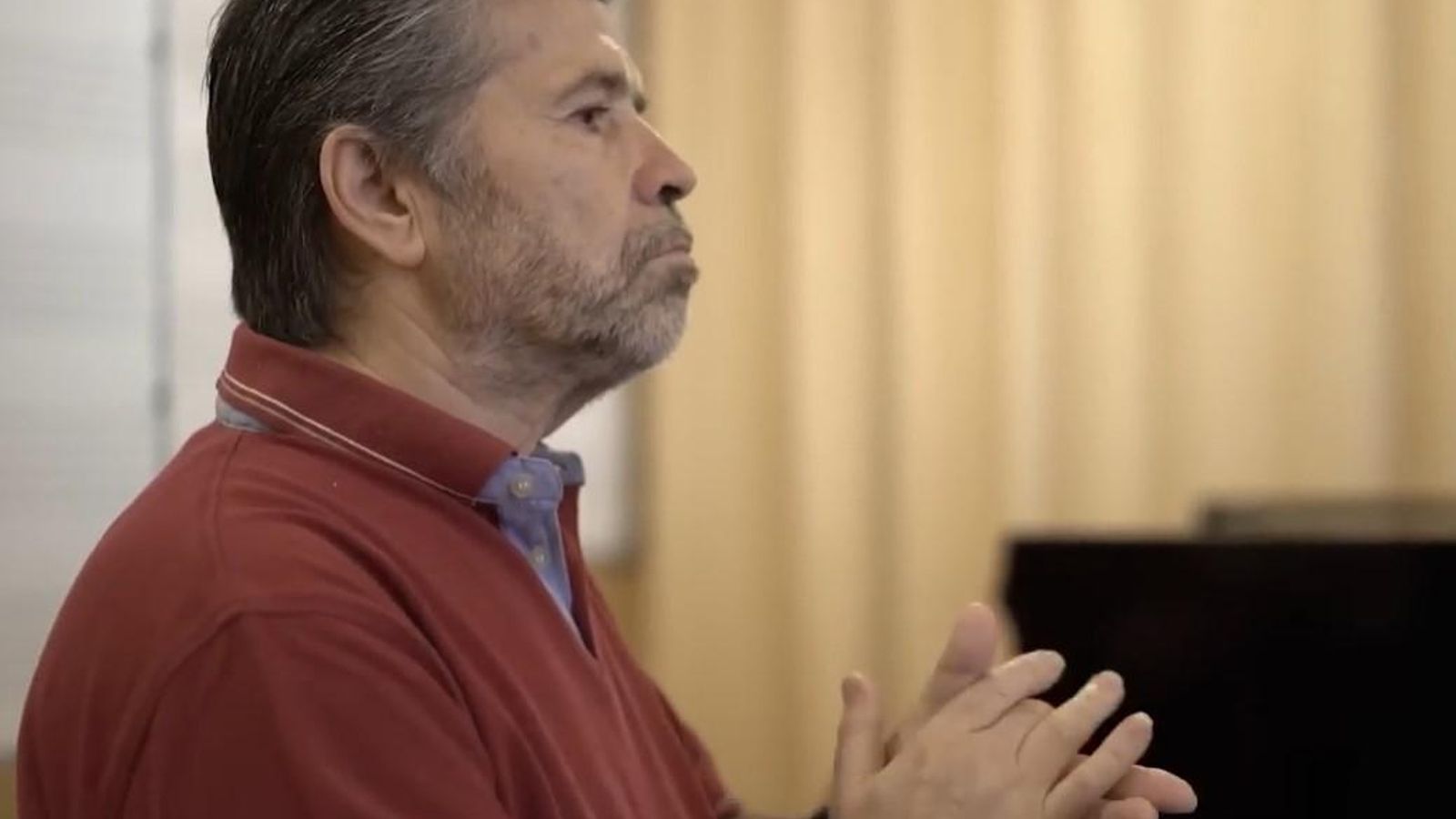 Chiqui de La Línea, durante una masterclass.