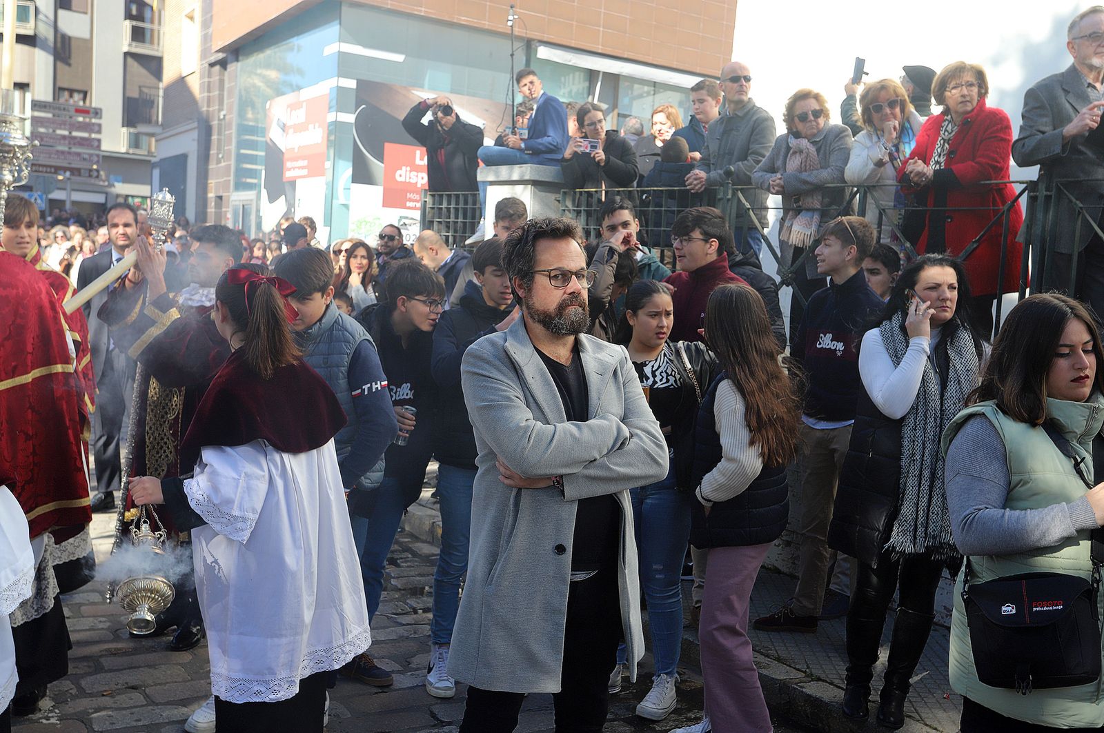 Imágenes de la procesión de San Sebastián en Huelva